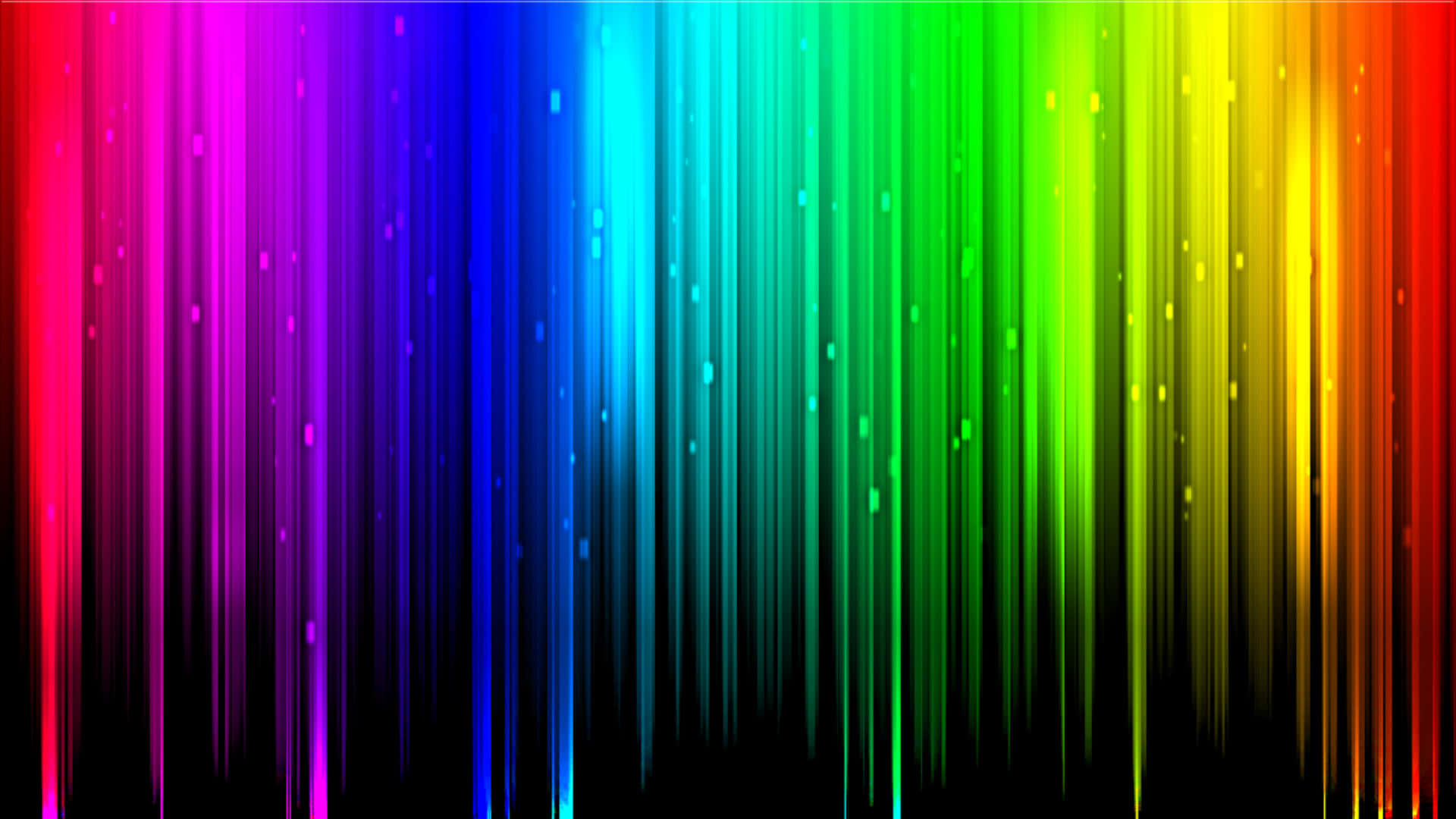 Vibrant Rainbow Light Streaks Background Background