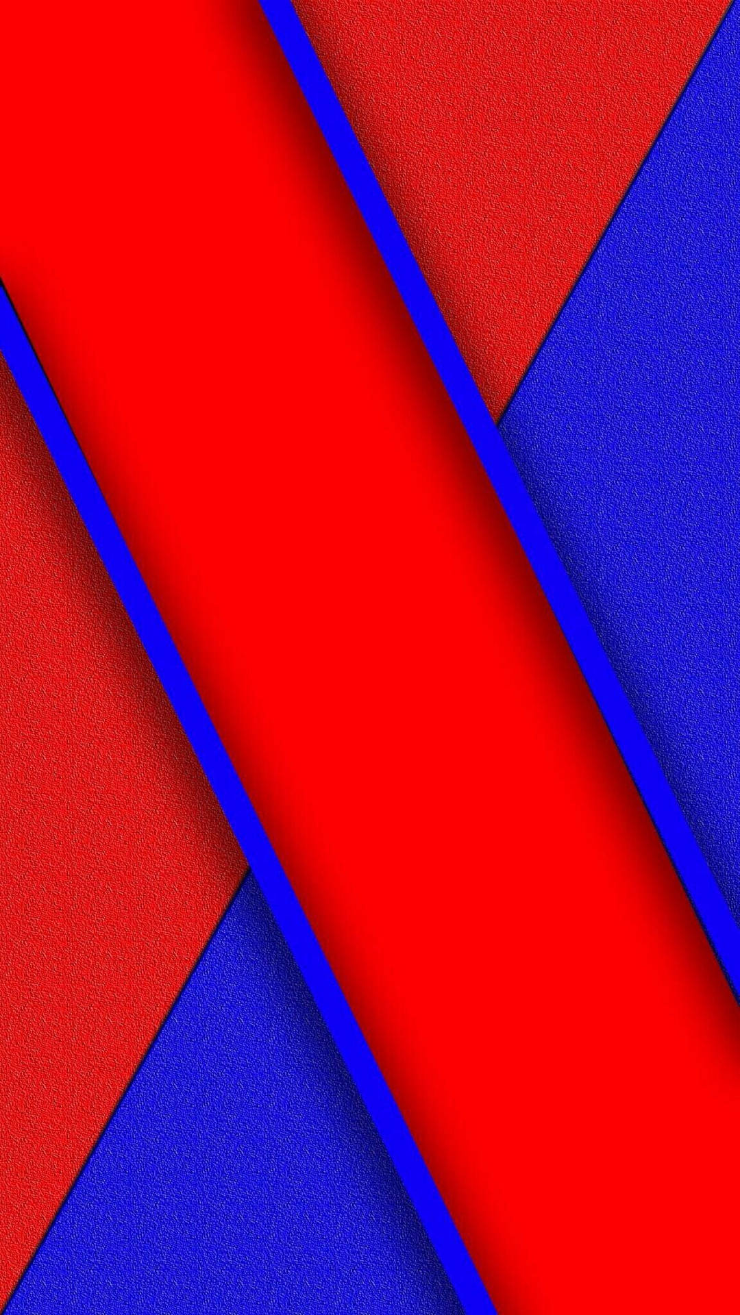 Vibrant Red And Blue Art