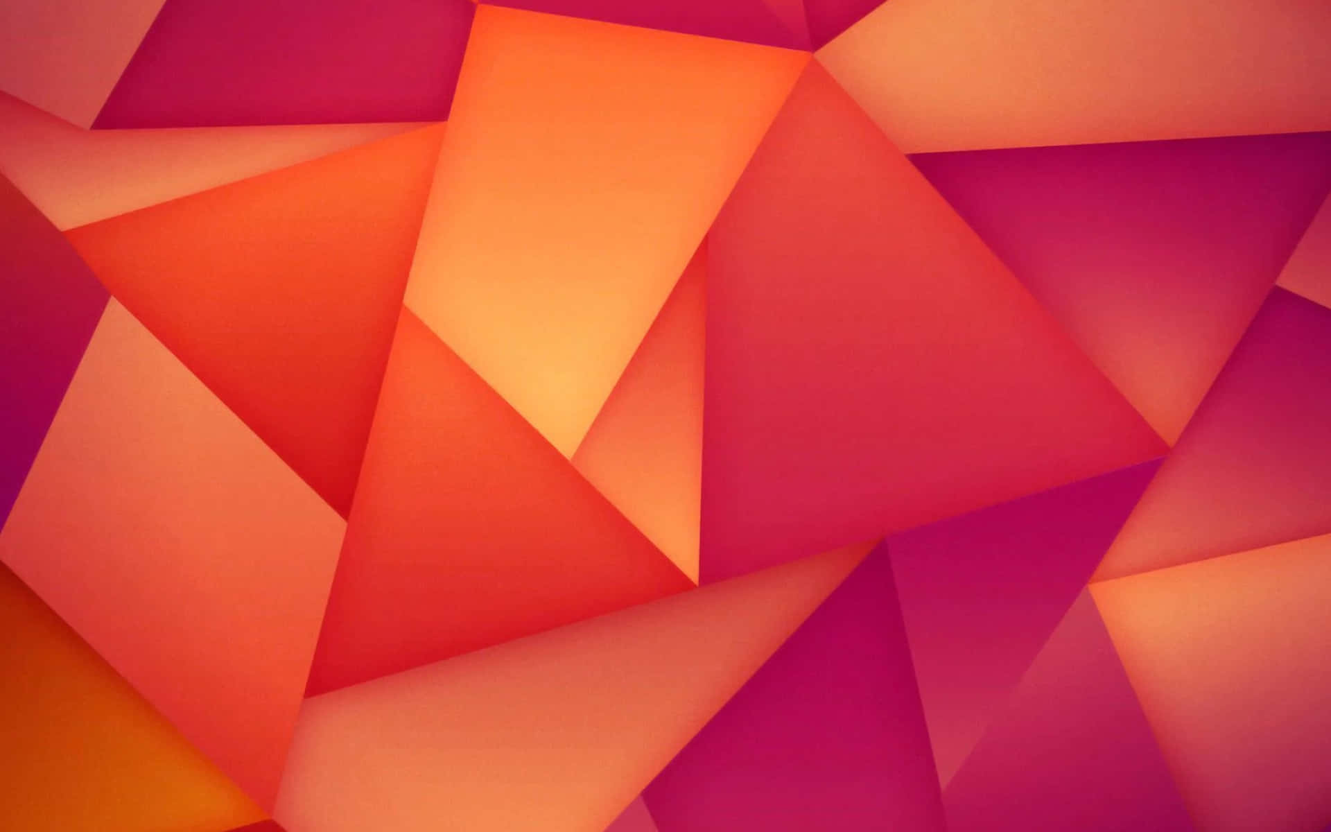 Vibrant Red And Orange Sunset Background