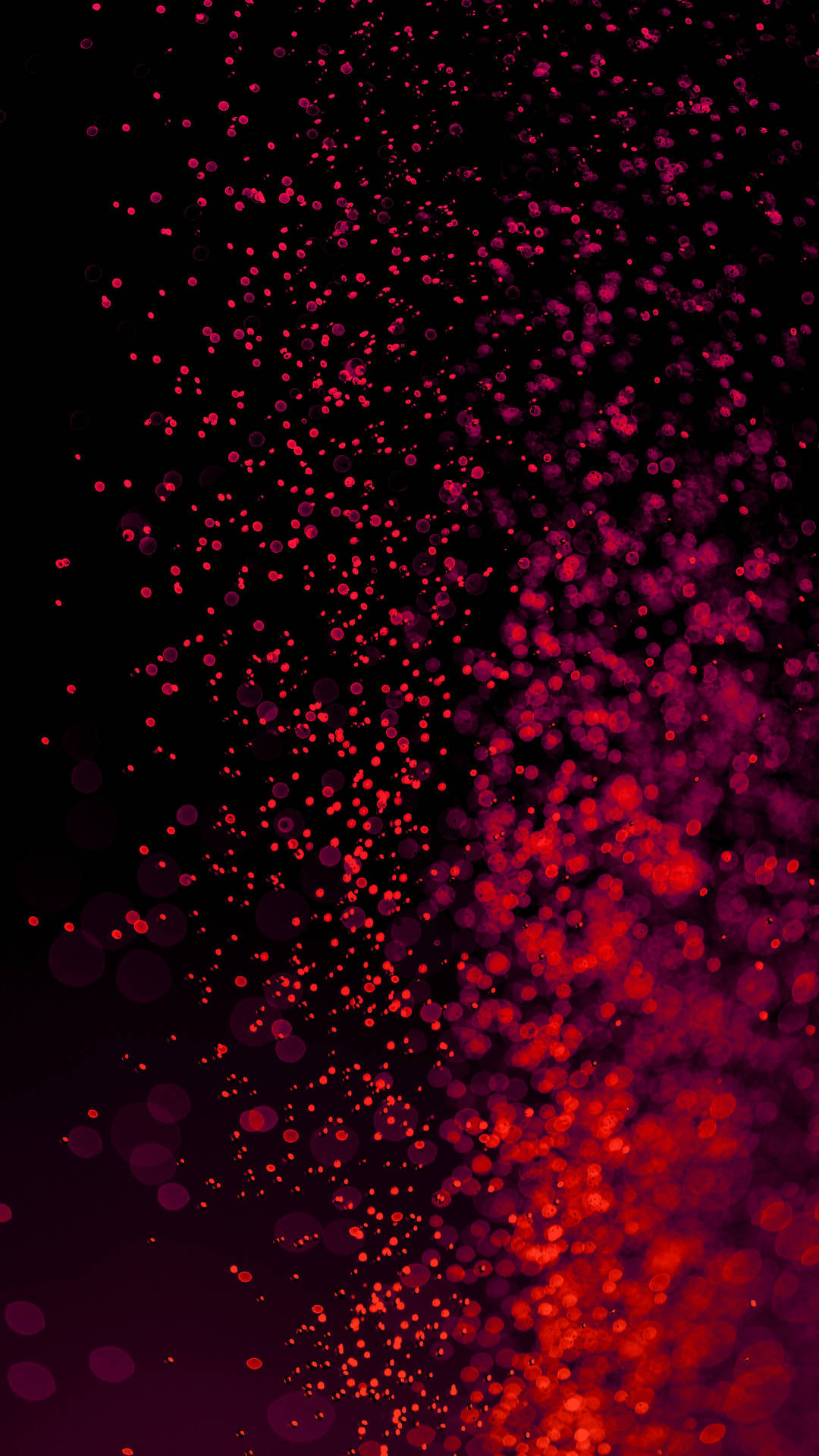 Vibrant Red Dots On 8k Phone Background