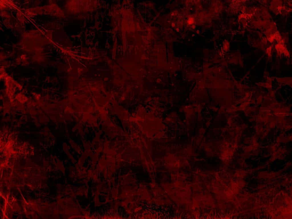 Vibrant Red Grunge Wallpaper Background