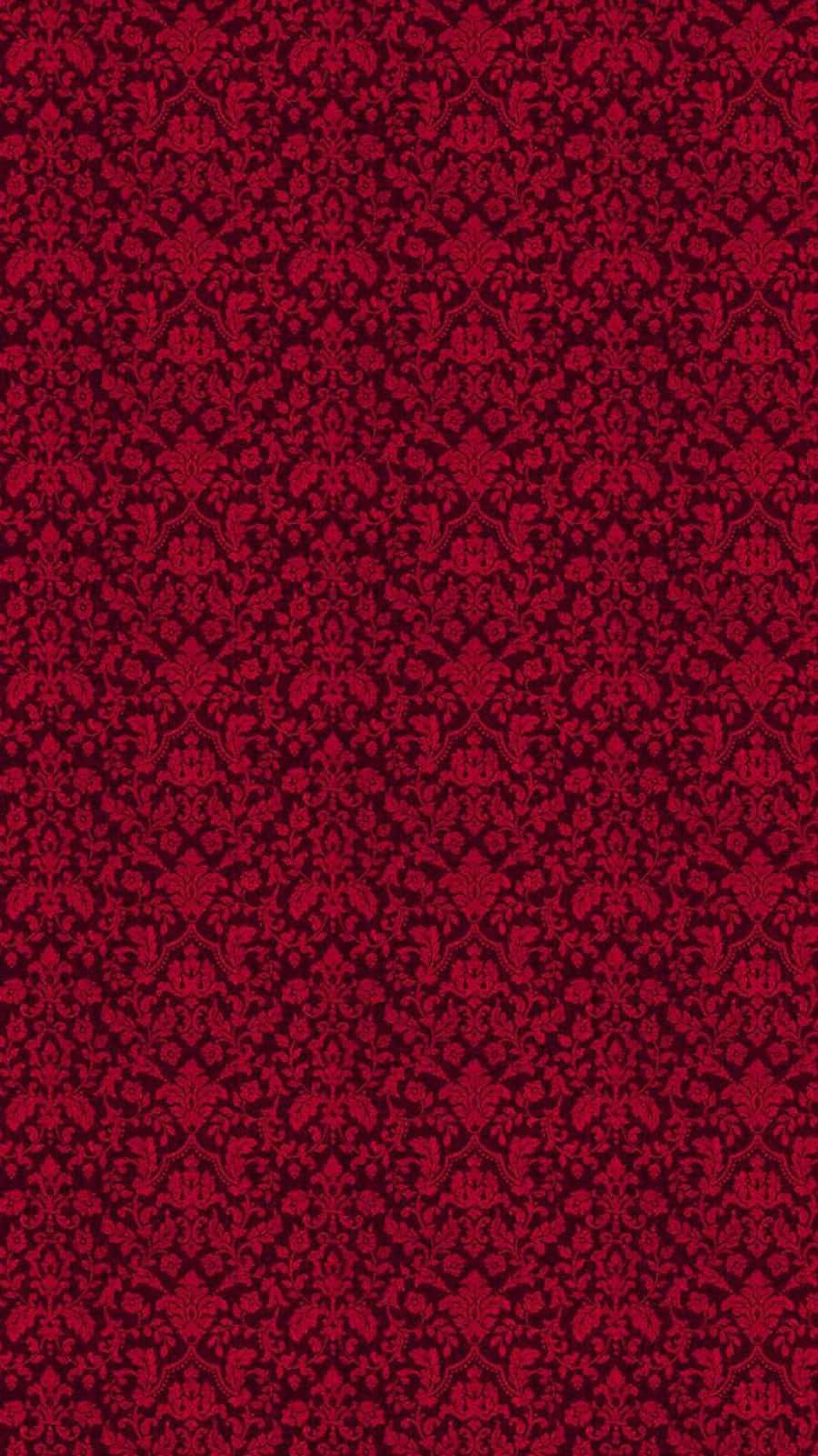 Vibrant Red Iphone X Exuding Power And Style Background