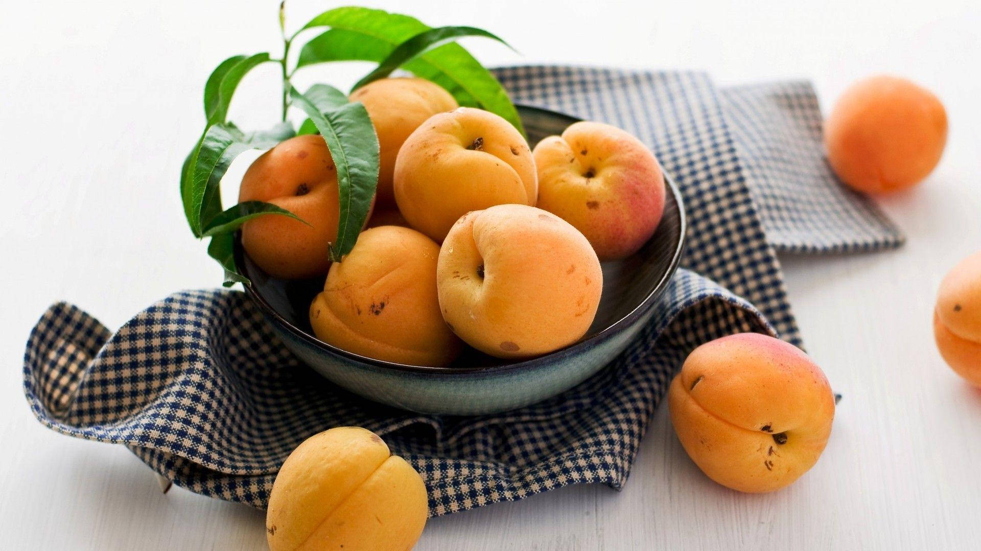 Vibrant Ripe Apricots In A Bowl