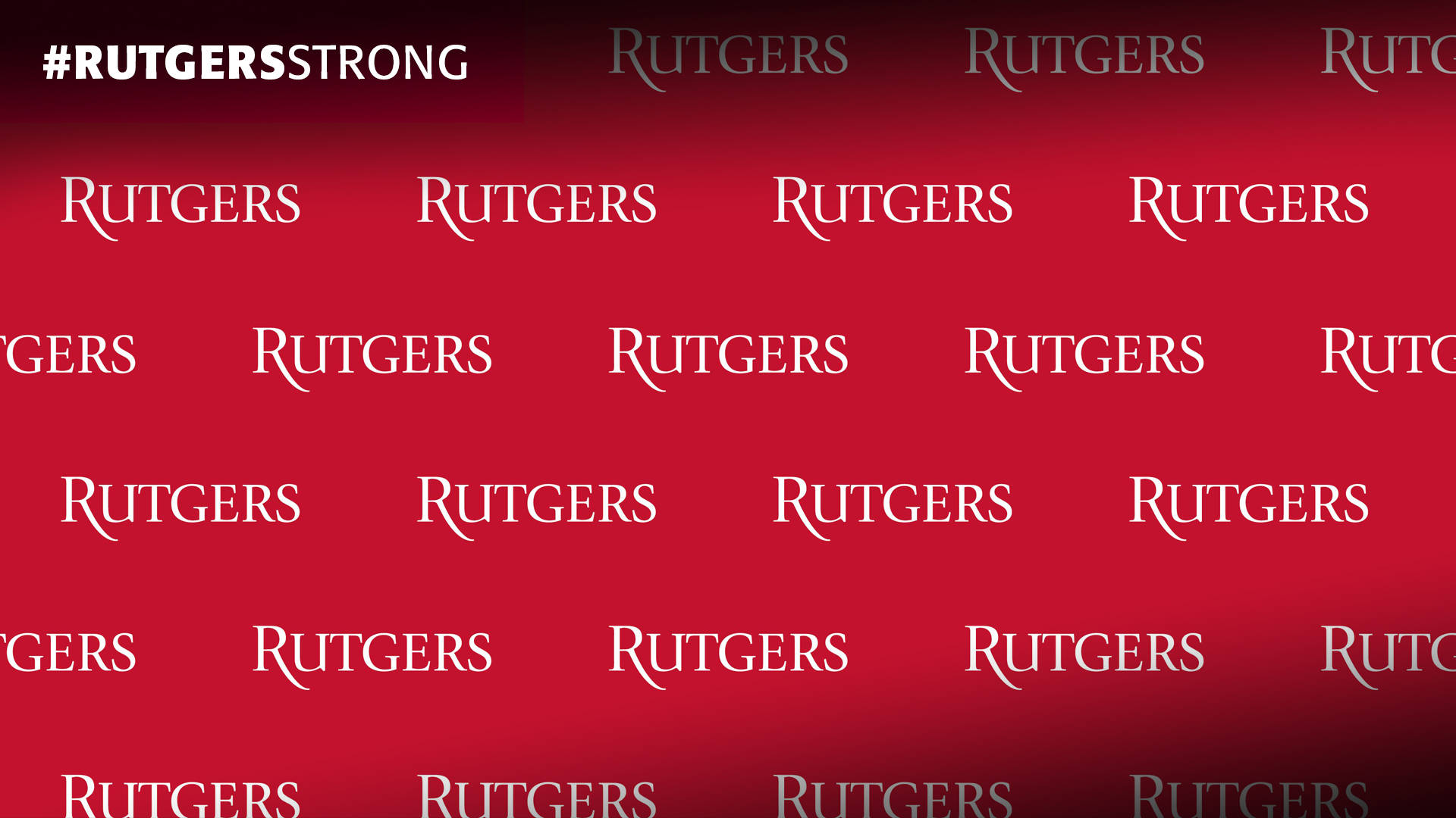 Vibrant Rutgers Red Canvas Background Background