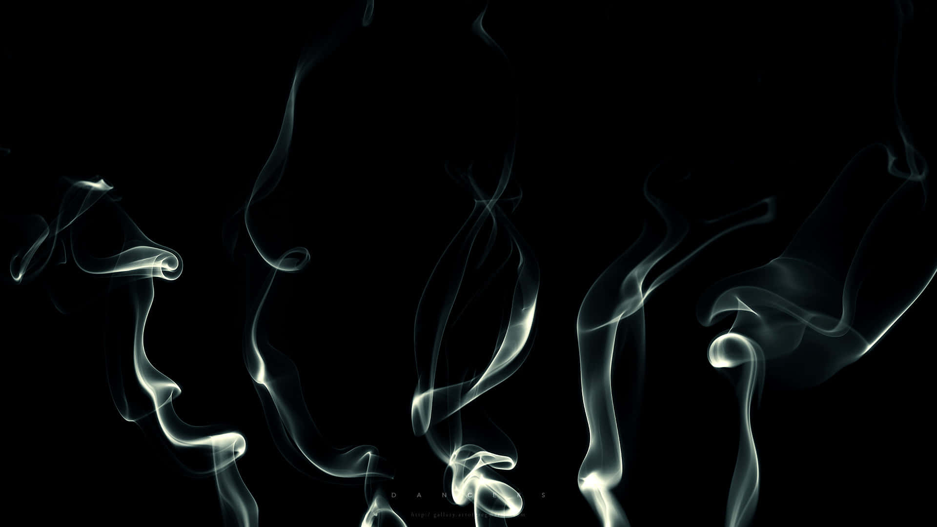 Vibrant Smoke Fills The Sky Background