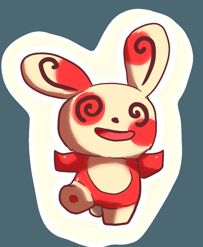 Vibrant Spinda Background