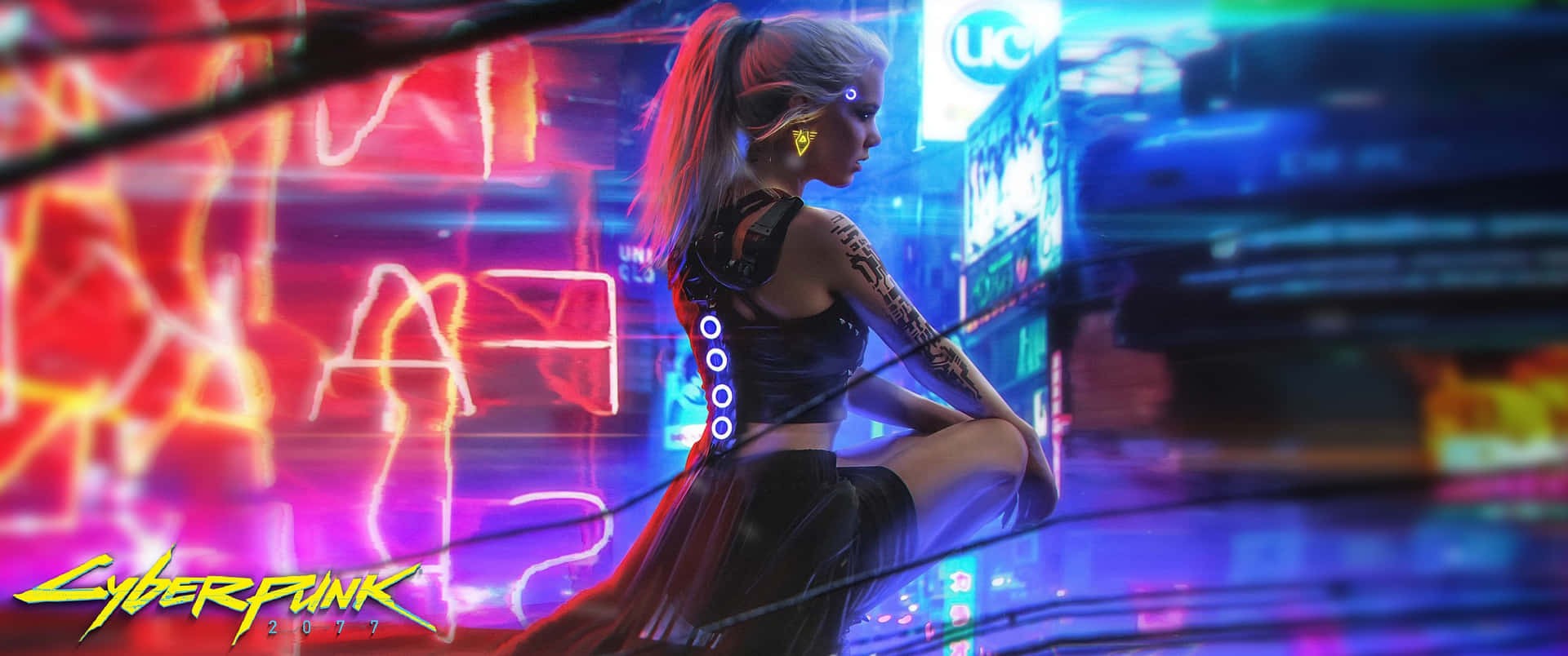 Vibrant Techie Dreamscape Background