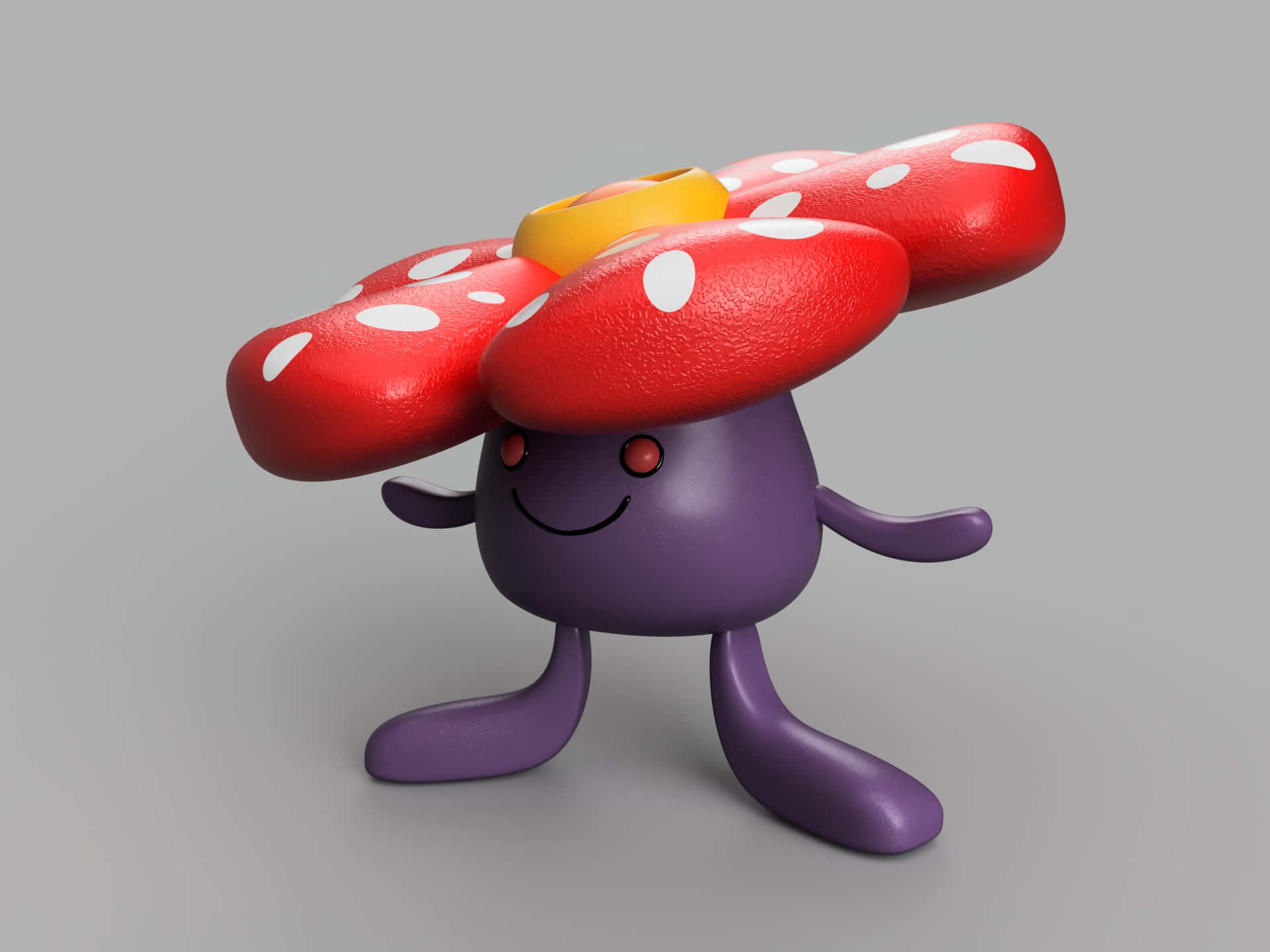 Vibrant Vileplume In A Bright And Lively Pokemon World