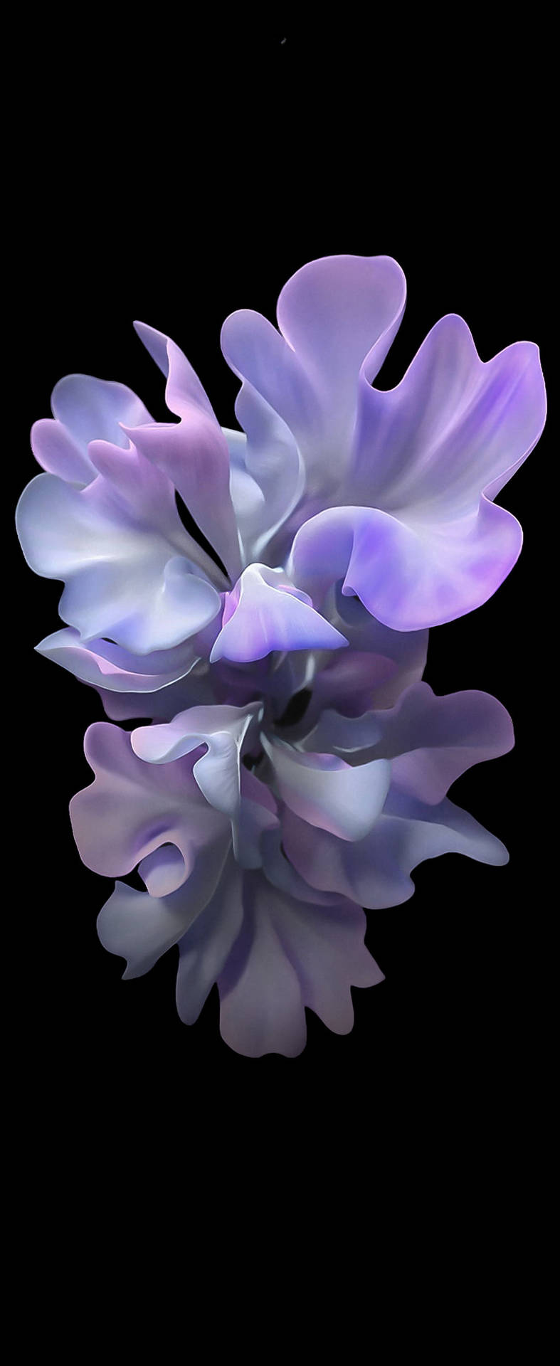 Vibrant Violet Flower Art Crafted For Samsung S20 Fe Background