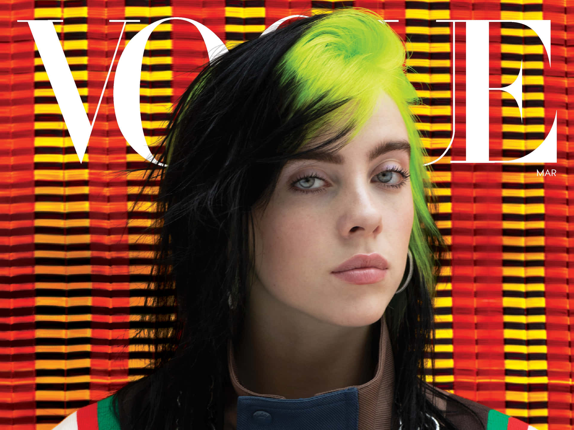Vibrant Vogue Cover March Background