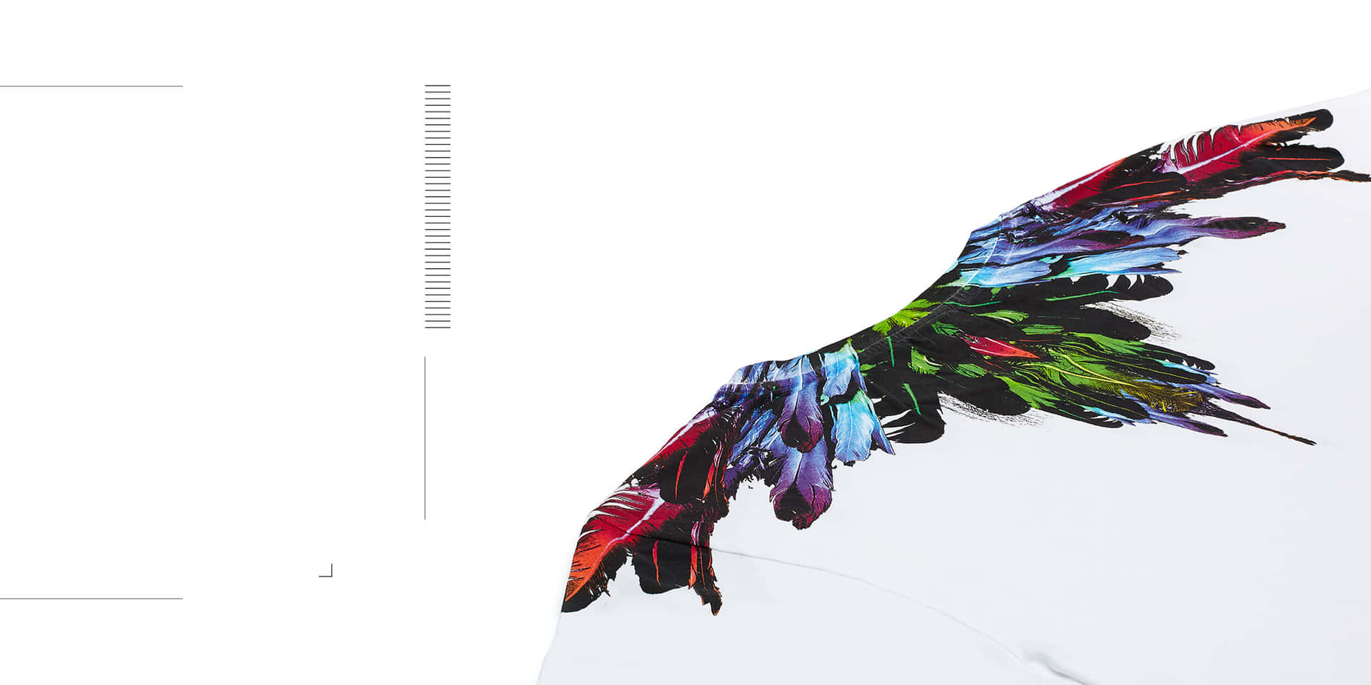 Vibrant Wings Print By Marcelo Burlon Background