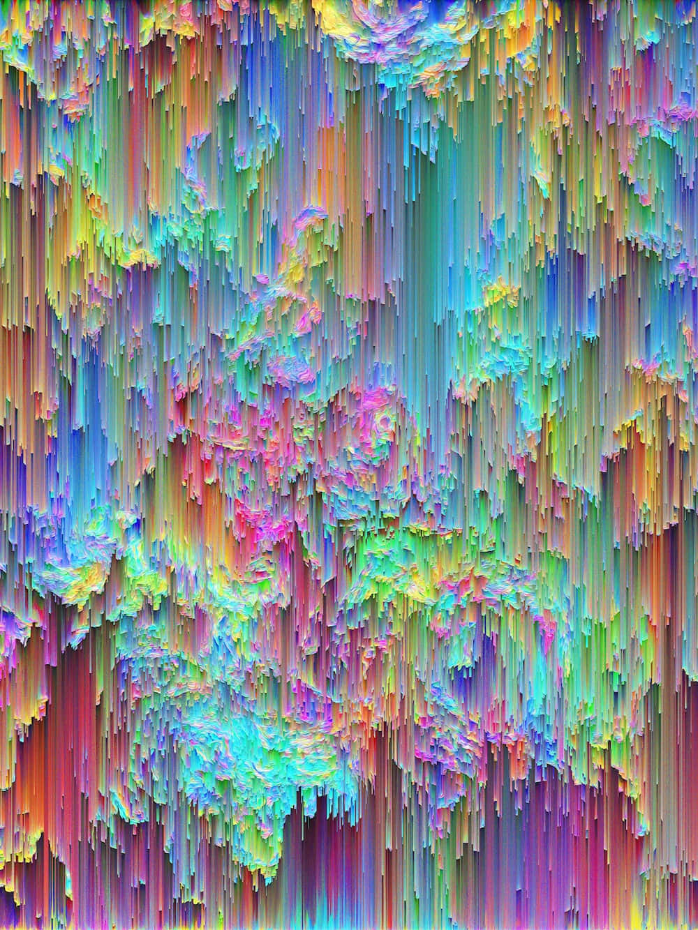 Vibrant World Of Psychedelic Art Background