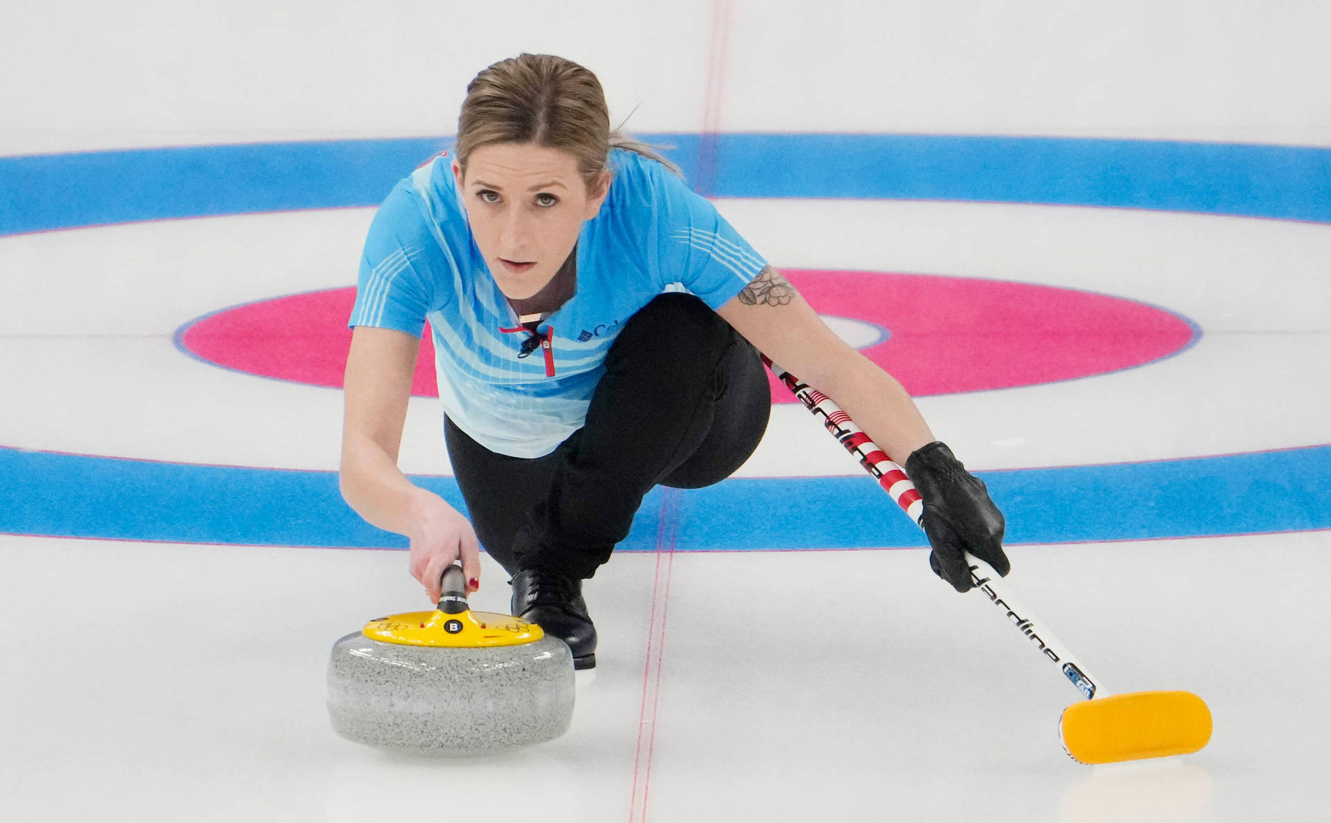 Vicky Persinger Curling