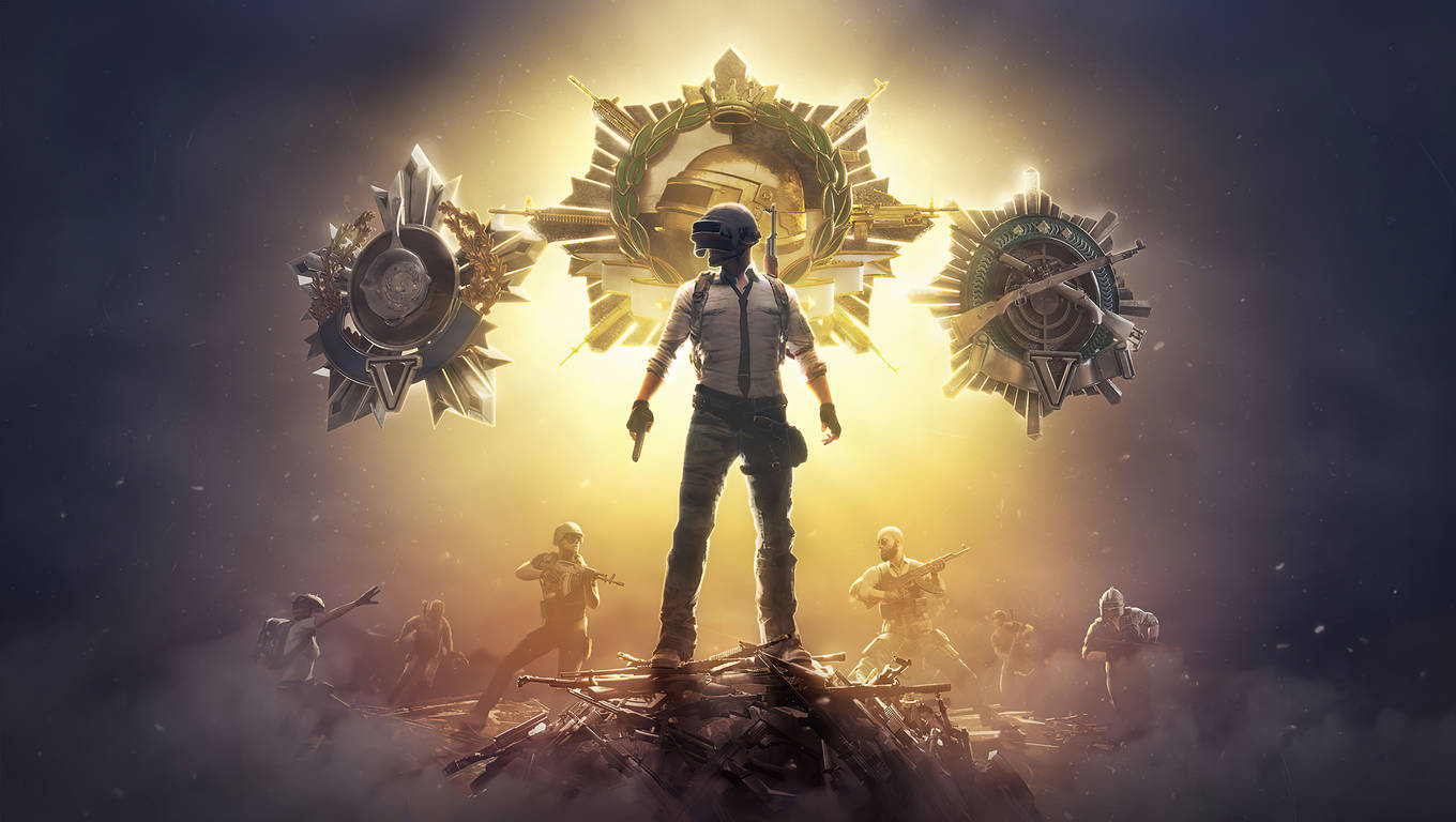 Victor Earns His Badges In Pubg Mobile Lite Background
