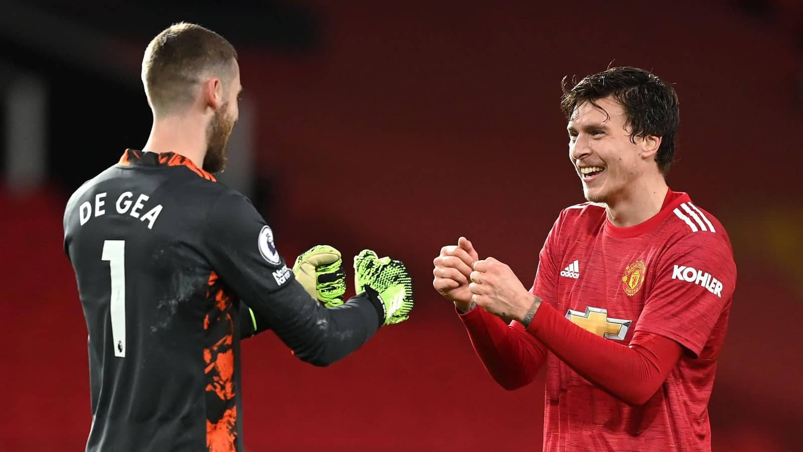 Victor Lindelof In Action On The Football Field