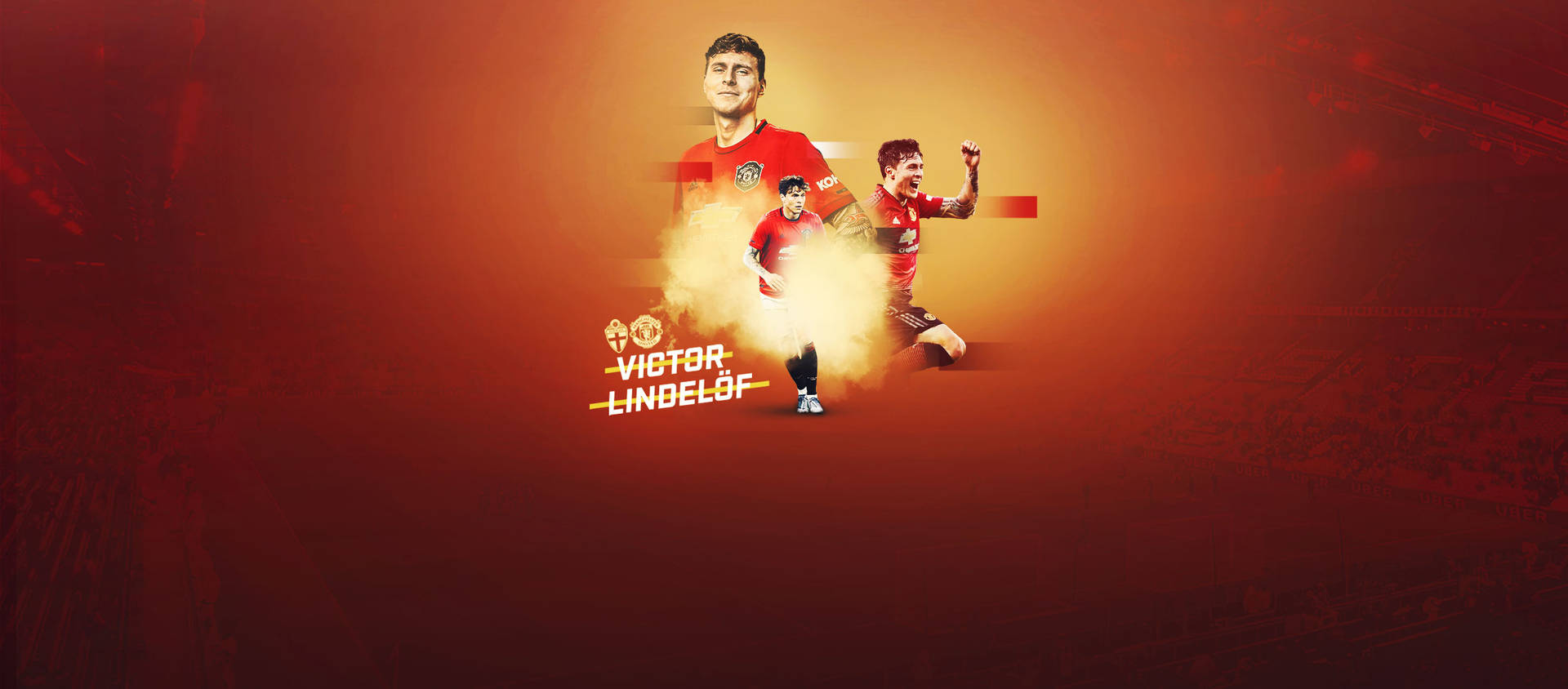 Victor Lindelof Manchester United Wallpaper Background