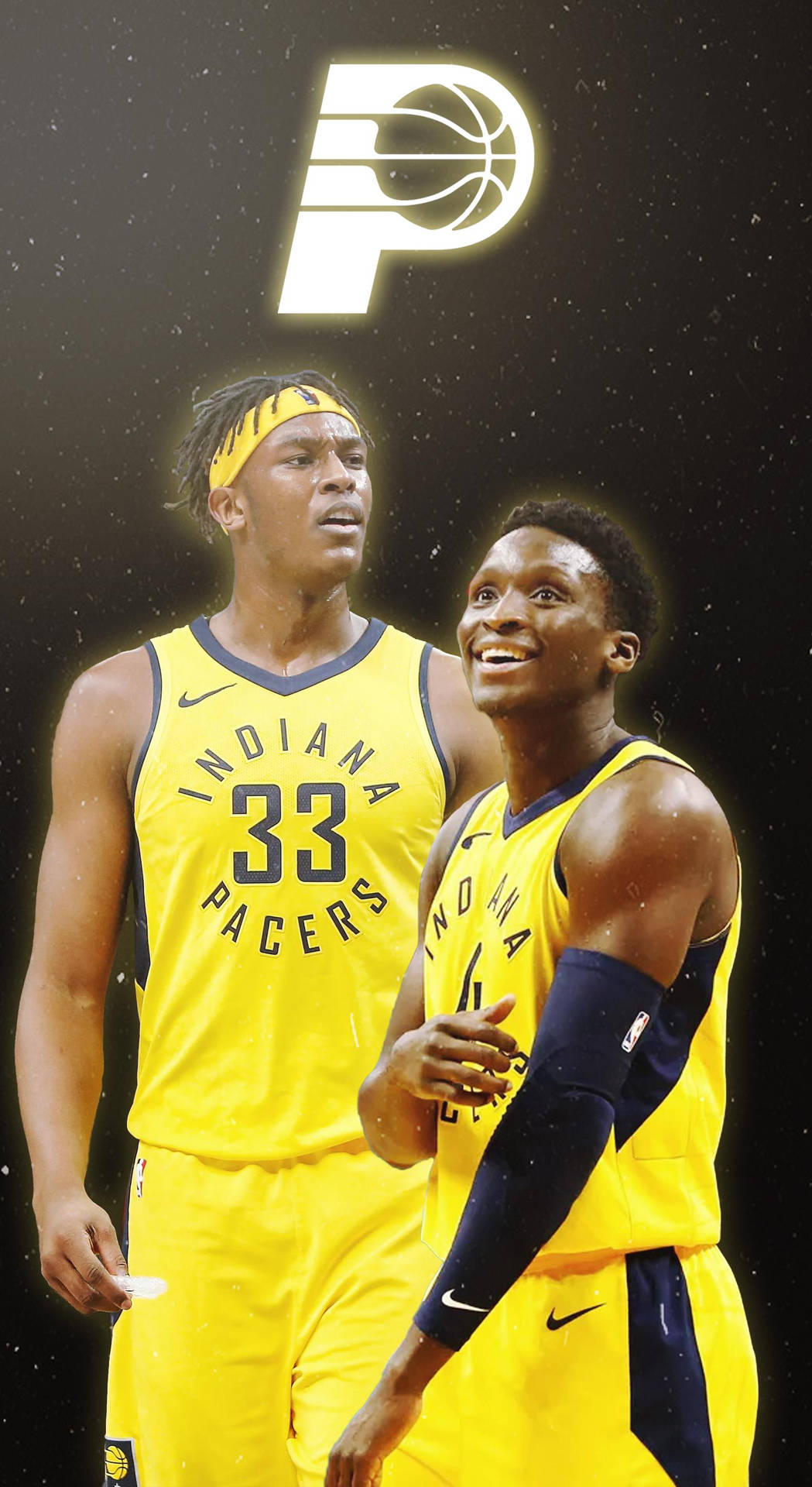 Victor Oladipo And Miles Christian Turner Background