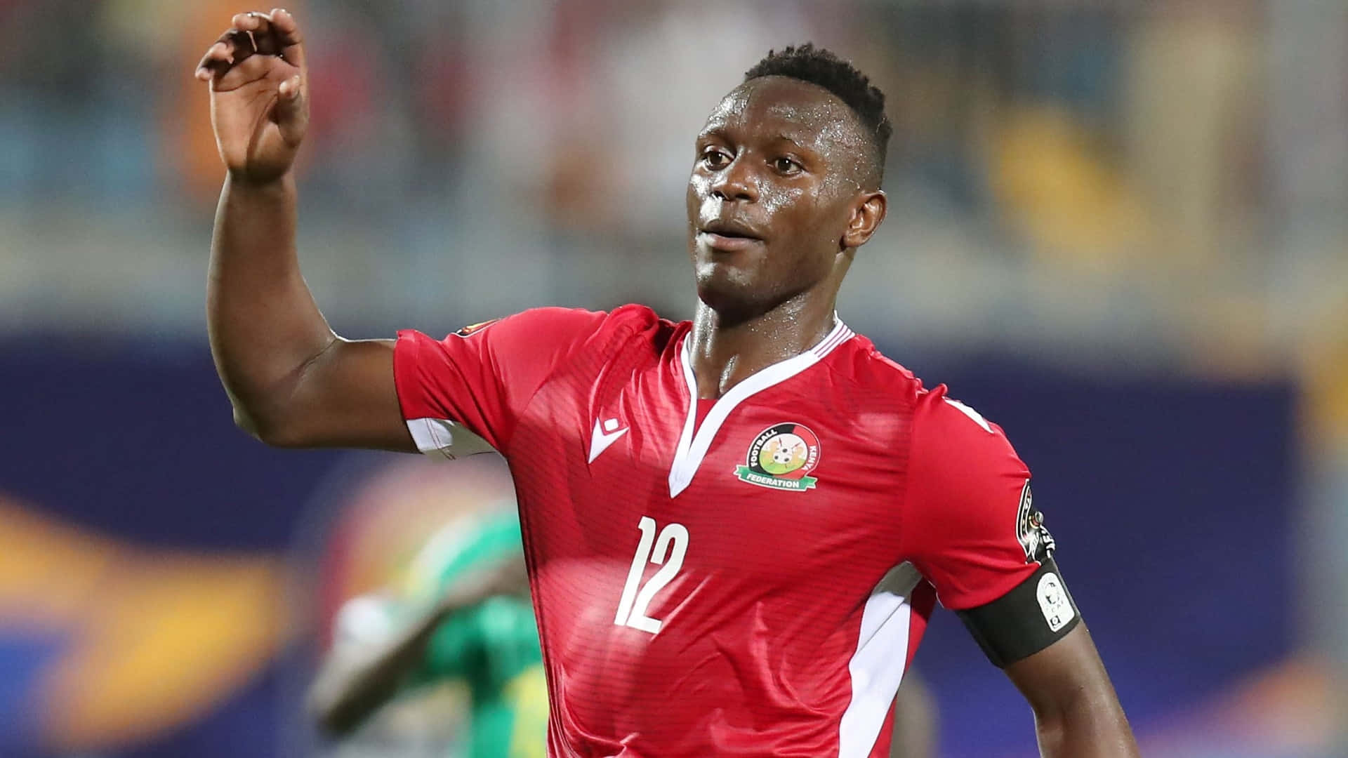 Victor Wanyama Harambee Stars Wave Background