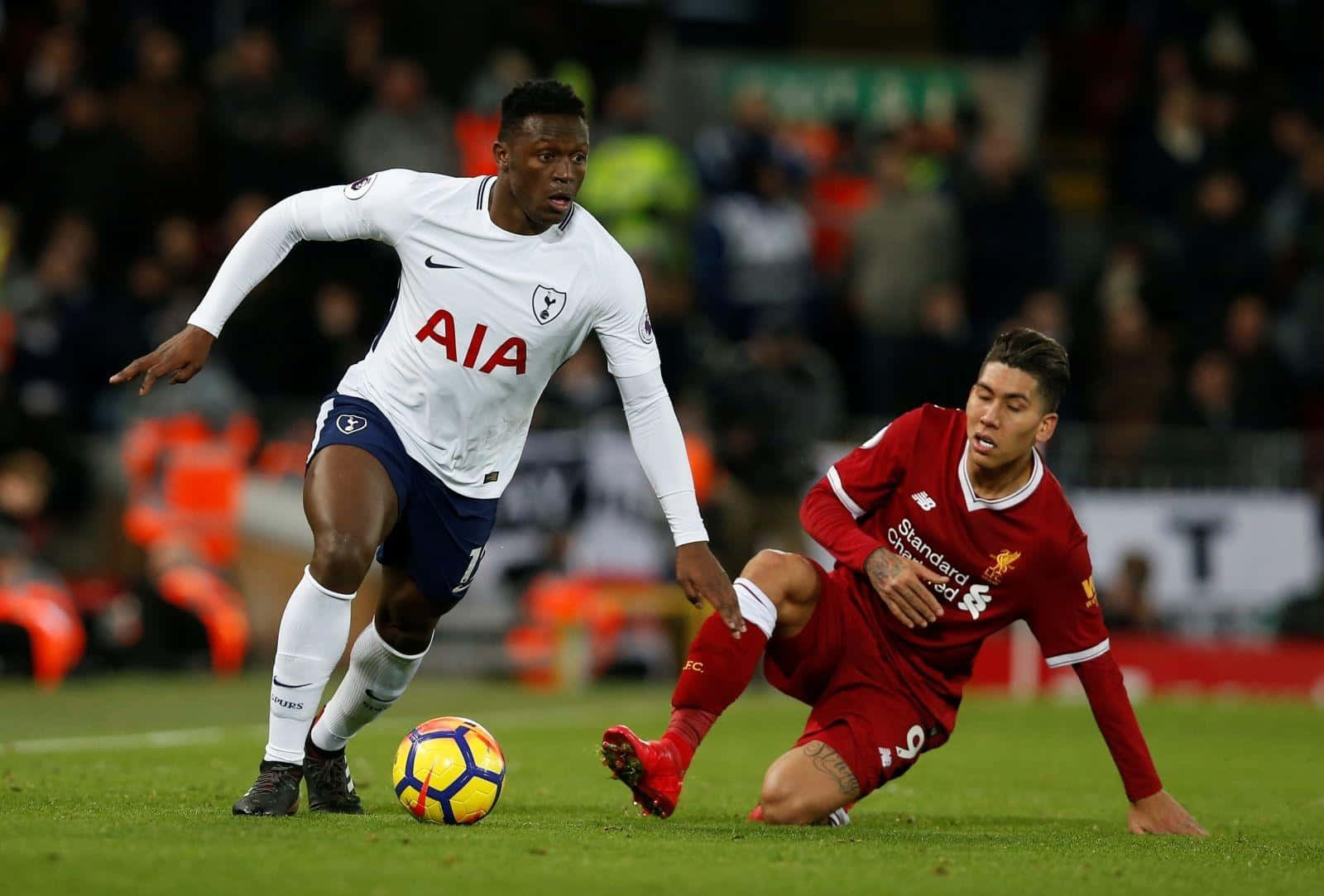 Victor Wanyama Liverpool Fc Match Background