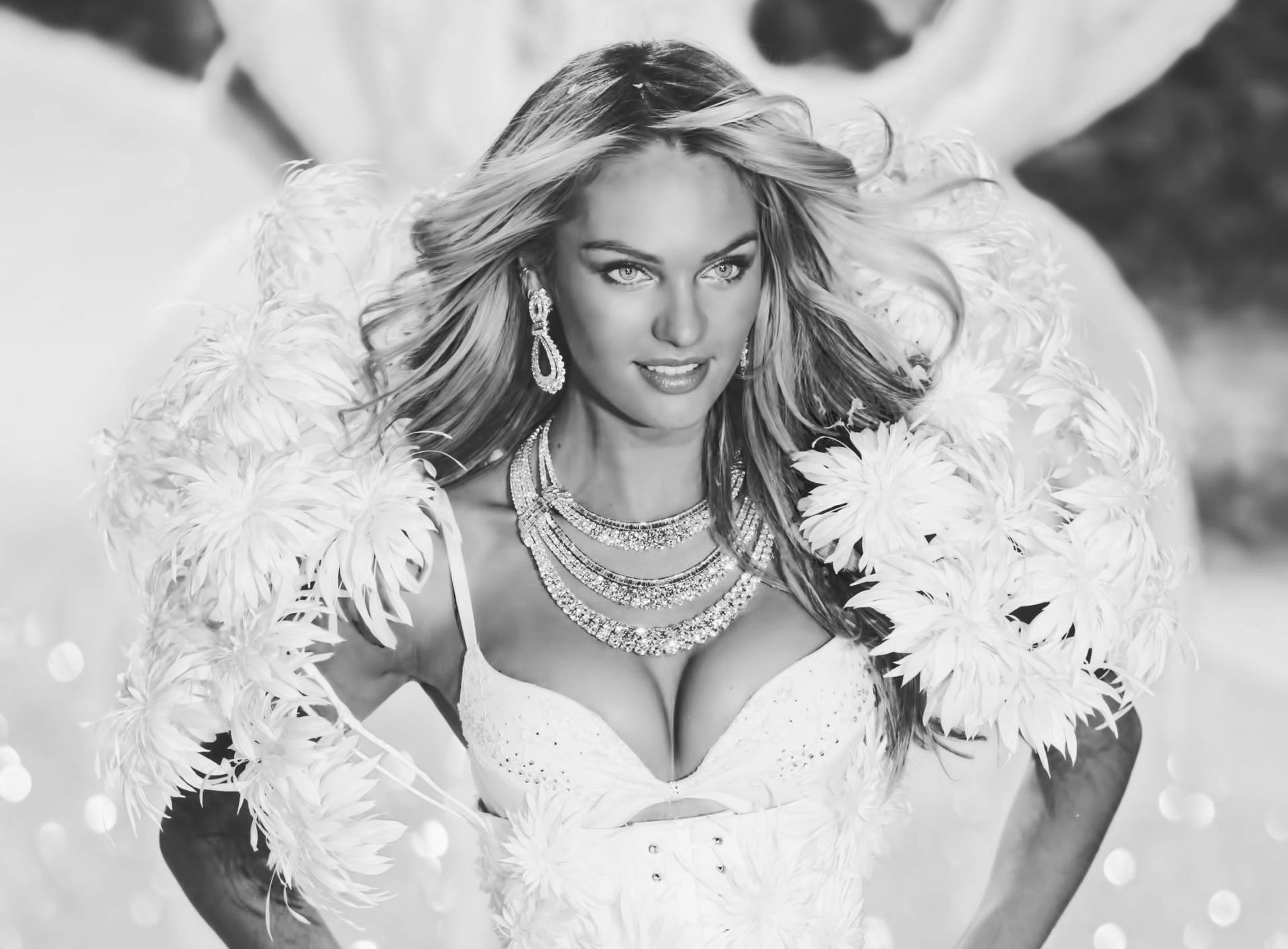 Victoria’s Secret Angel Candice Swanepoel Looking Stunning In Her Photoshoot. Background
