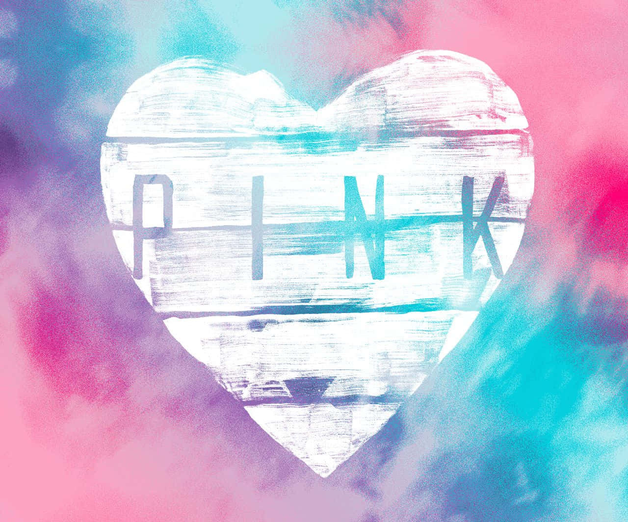 Victorias Secret Pink Nation Pastel Graphic Design Background