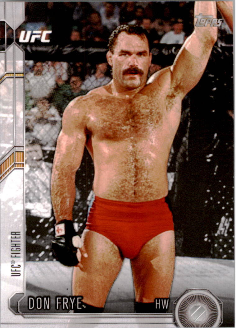 Victorious Don Frye Raising His Arm In Triumph Background