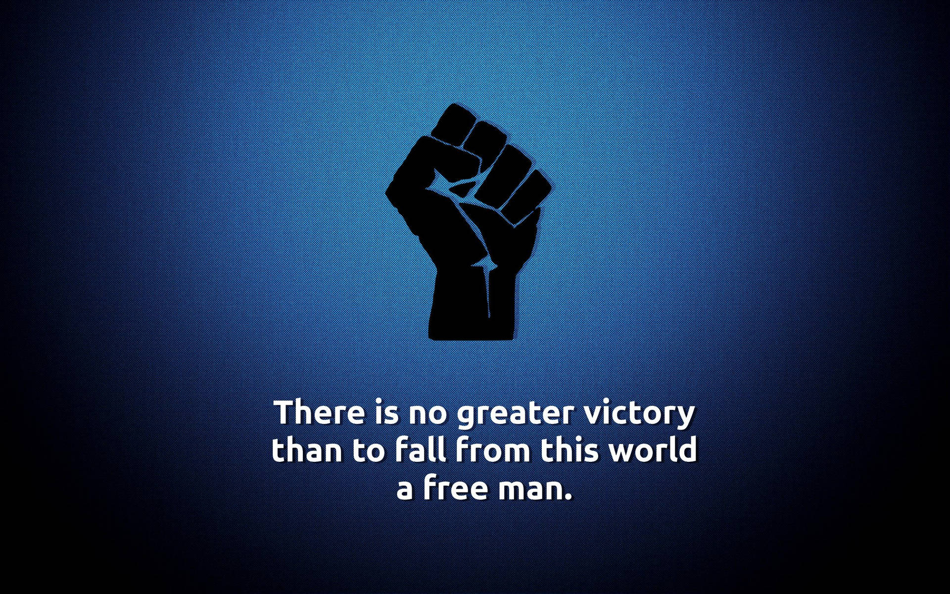 Victory About Black Power Background