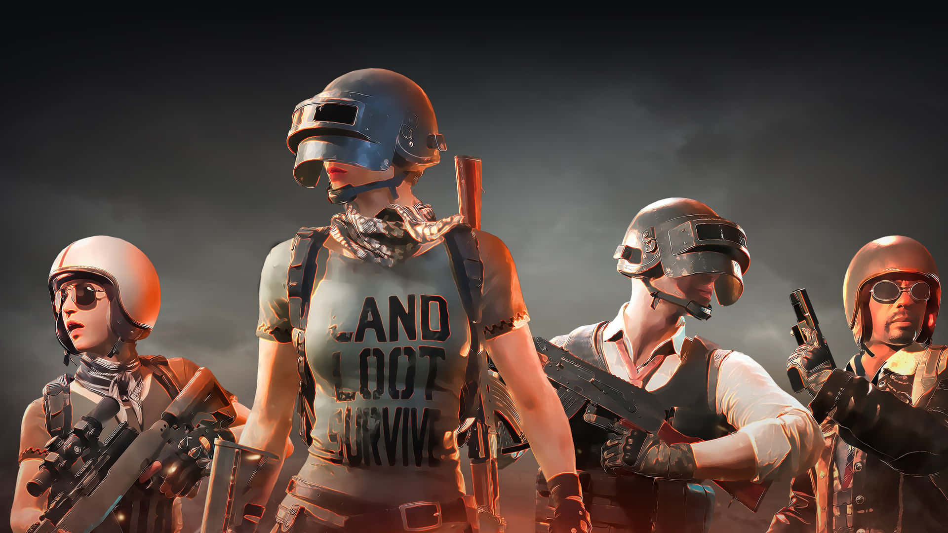 Victory In Player Unknown Battlegrounds Background