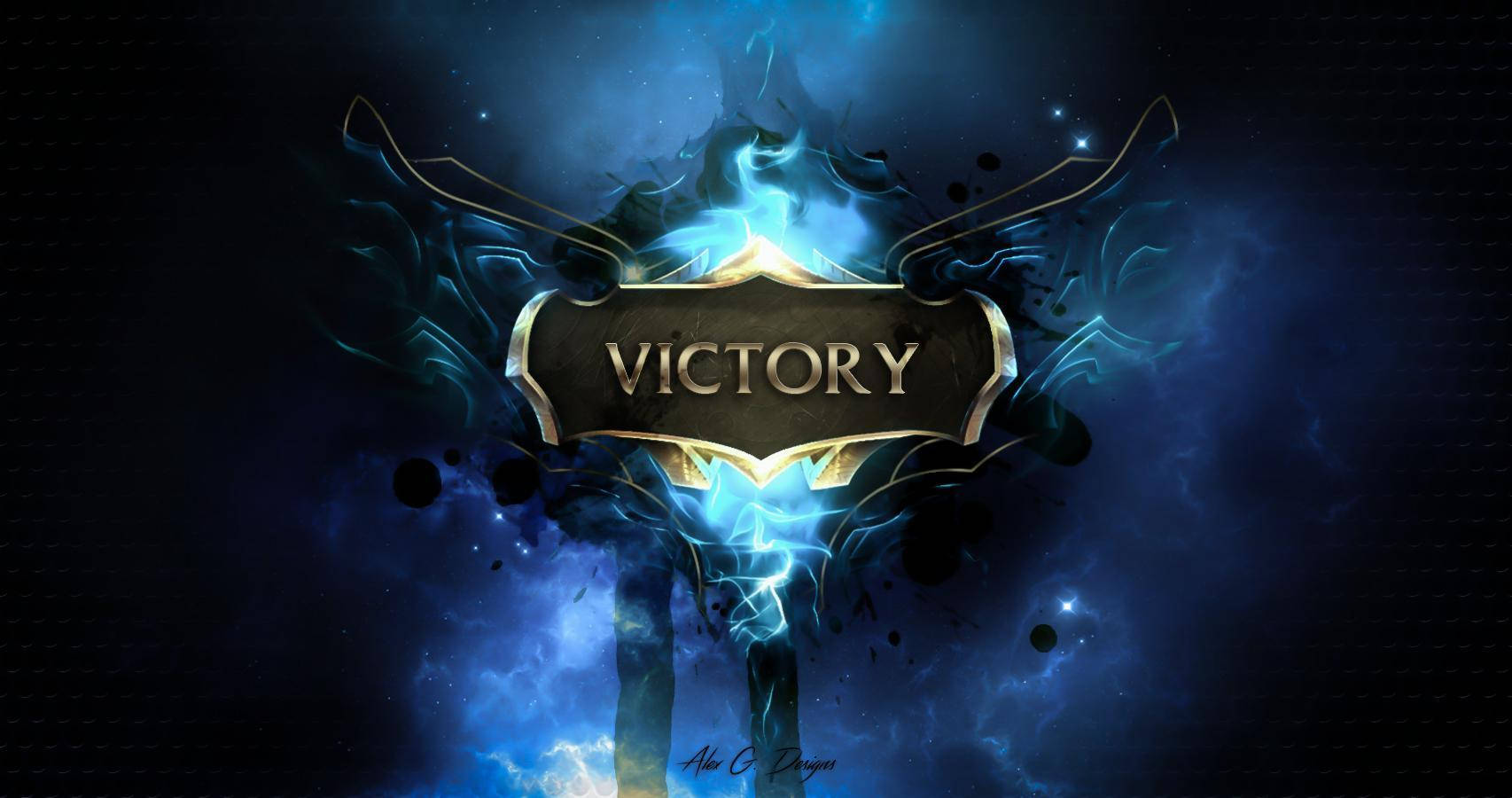 Victory League Of Legends Background