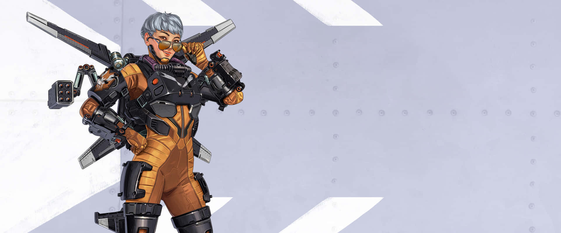 Video Game Character Valkyrie Apex Legends Background
