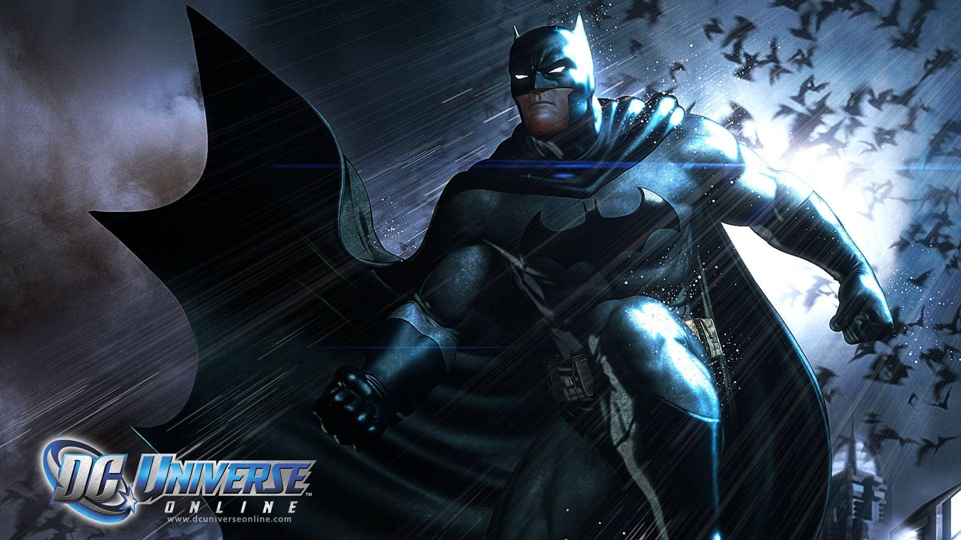 Video Game Dc Universe Online Batman Illustration