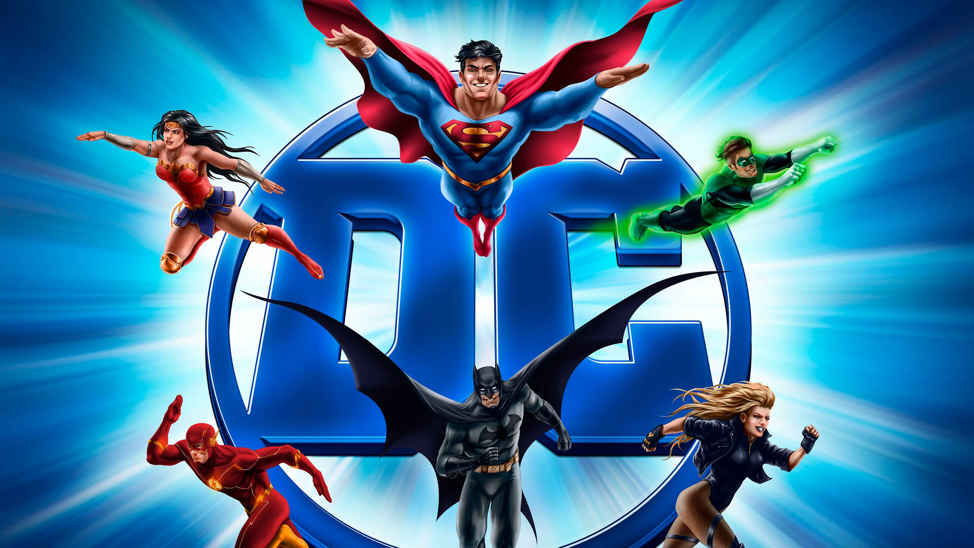 Video Game Dc Universe Online Flying Superheroes