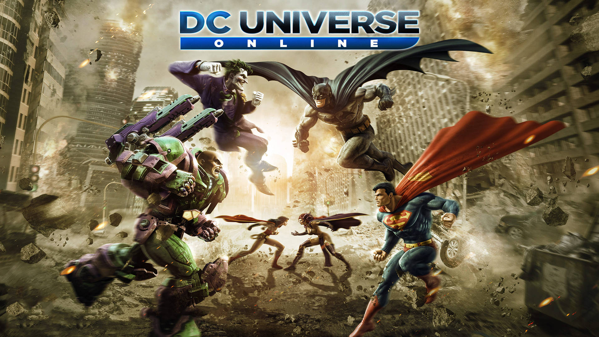 Video Game Dc Universe Online Heroes Versus Villains