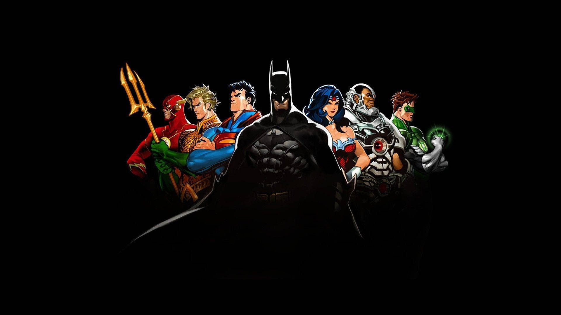 Video Game Dc Universe Online Justice League Illustration