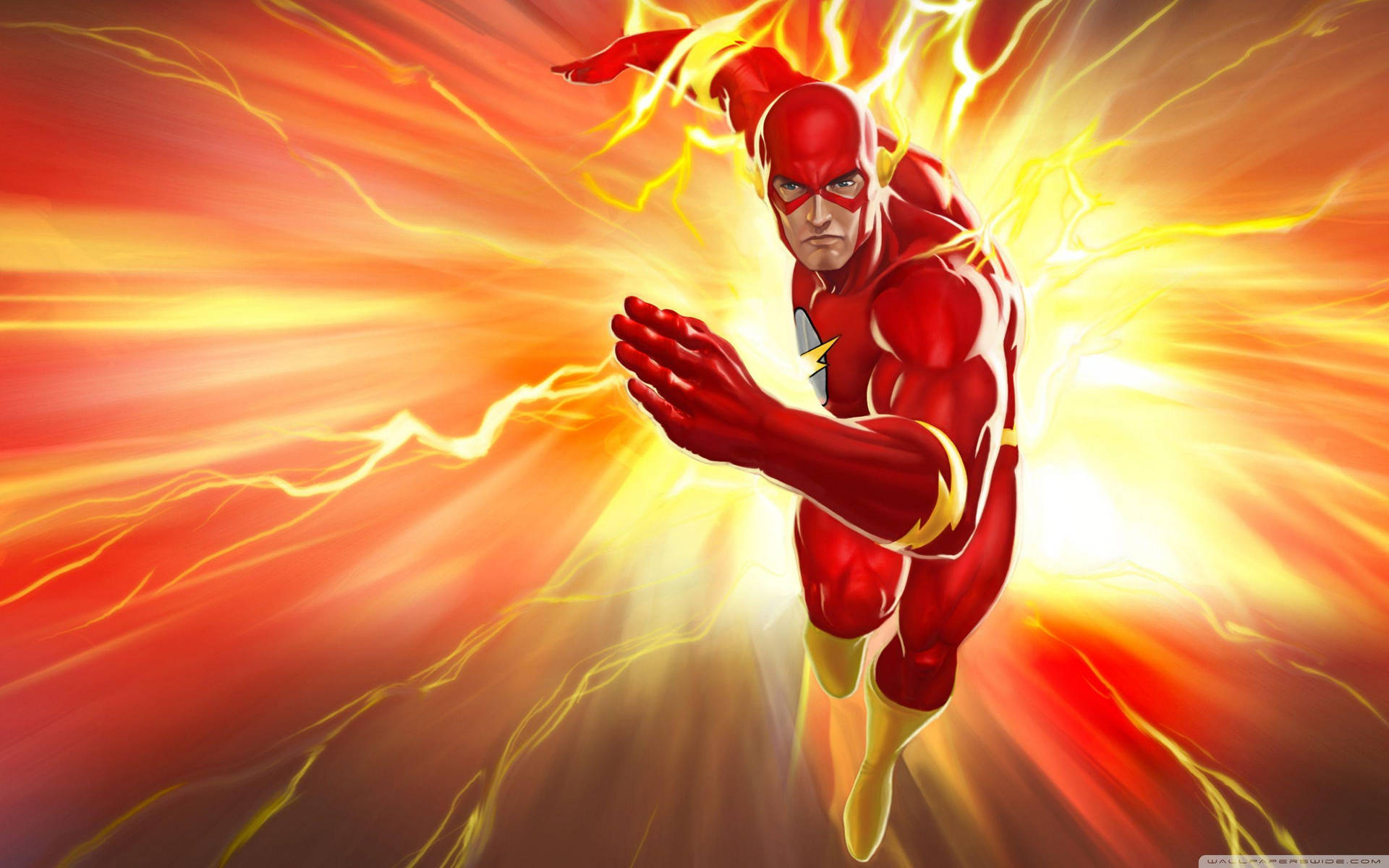 Video Game Dc Universe Online The Flash Poster