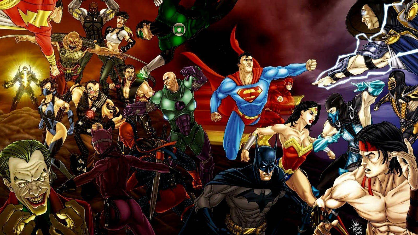 Video Game Heroes With Dc Superheroes