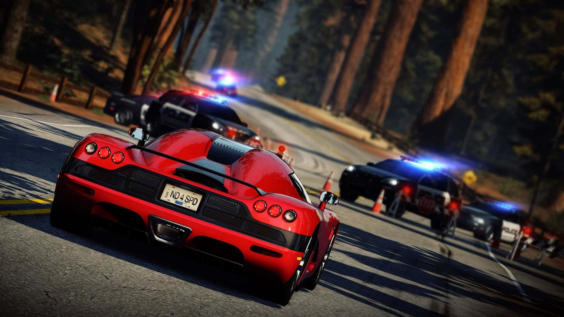 Video Game Hot Pursuit Need For Speed Pc Poster Background