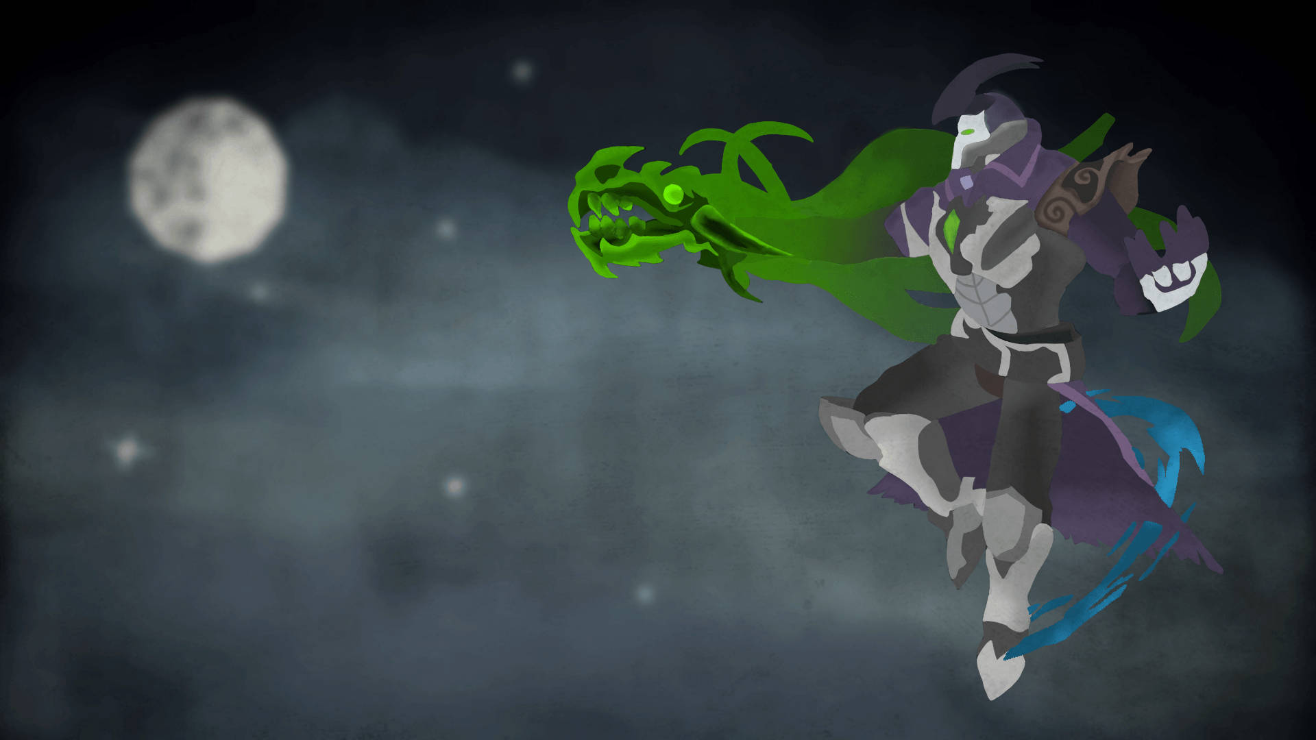 Video Game Paladins Androxus Accursed Arm Vector Art