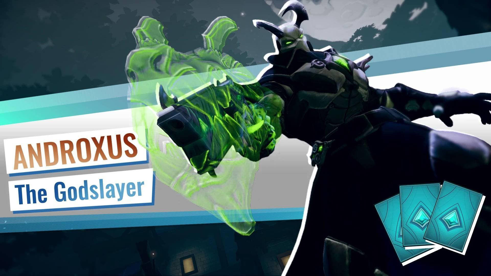 Video Game Paladins Androxus The Godslayer Poster