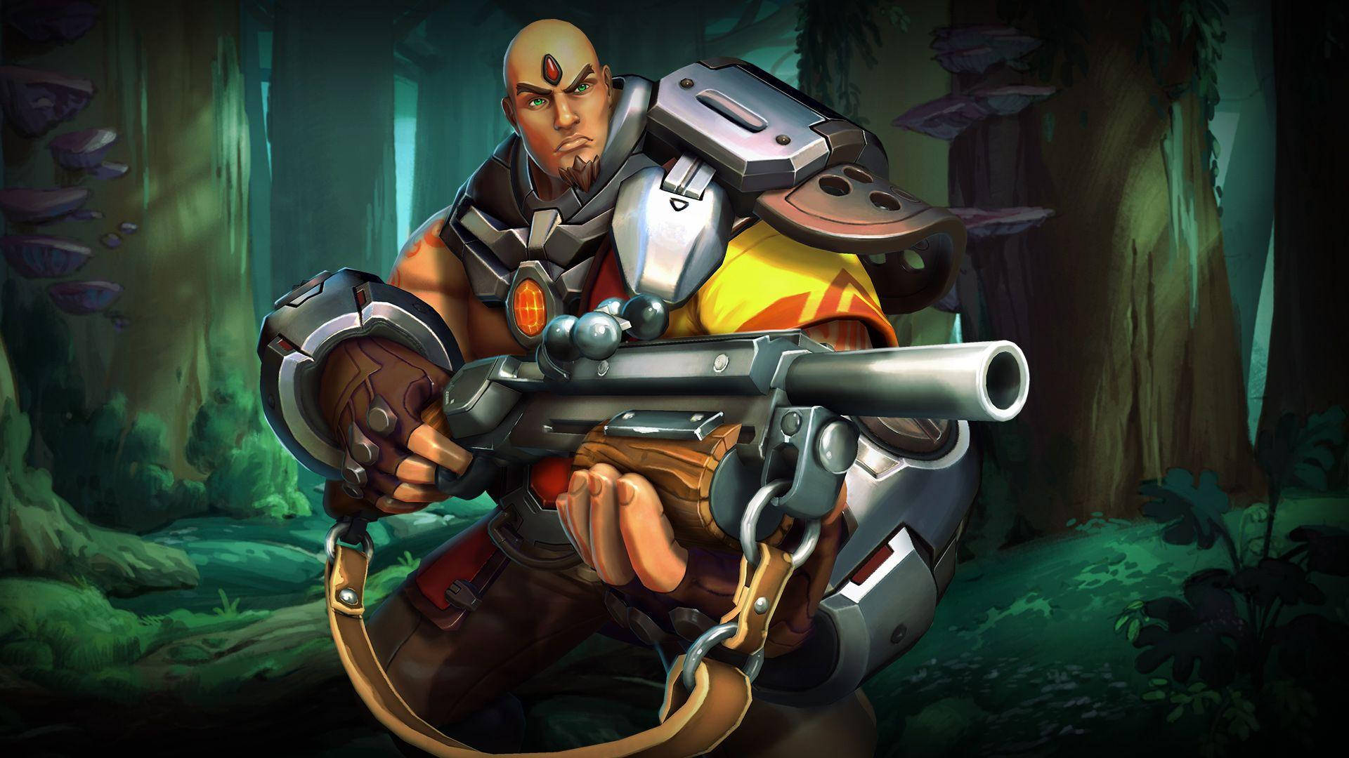 Video Game Paladins Buck The Unyielding Poster