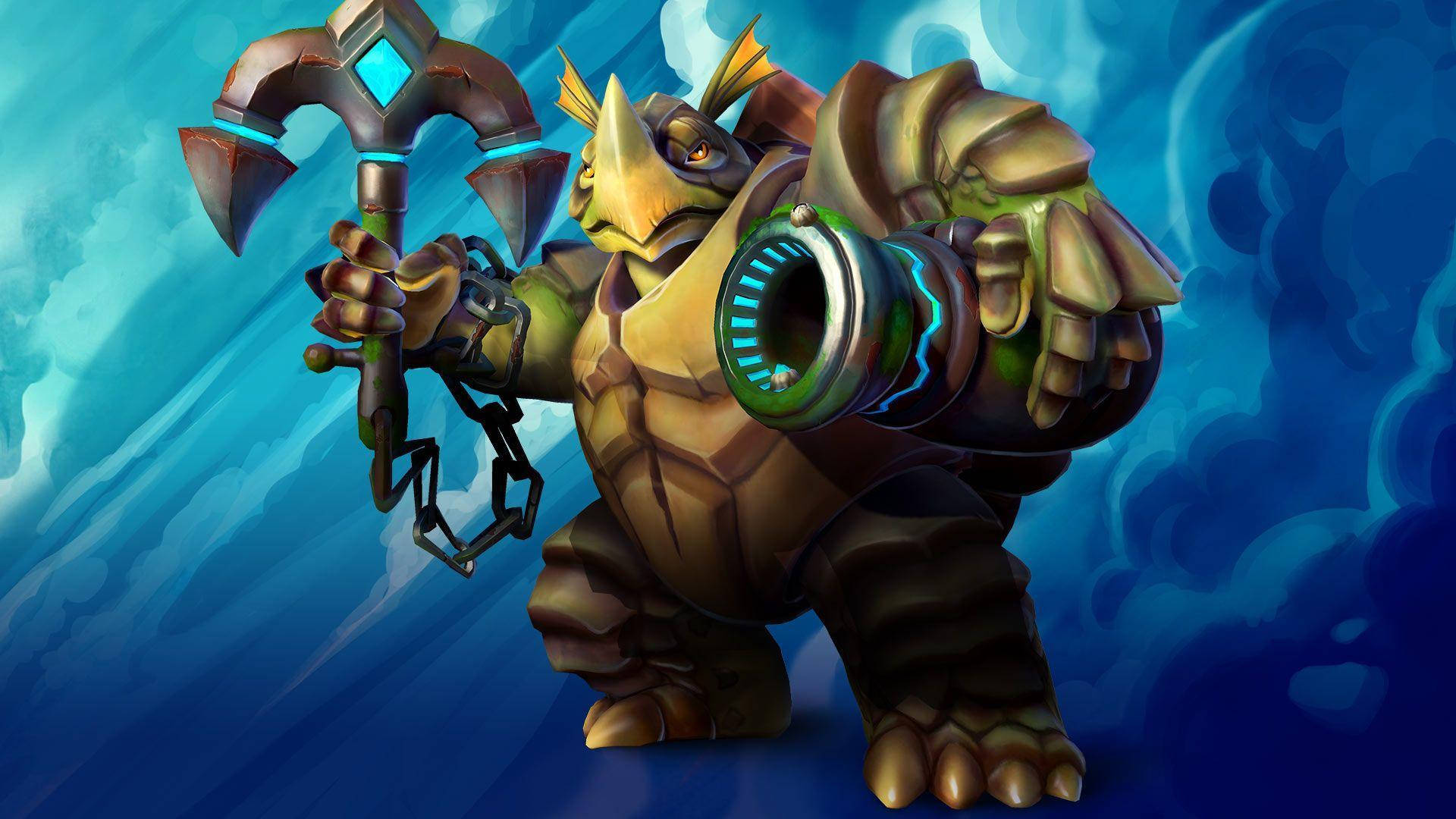 Video Game Paladins Makoa The Ancient Digital Art Background