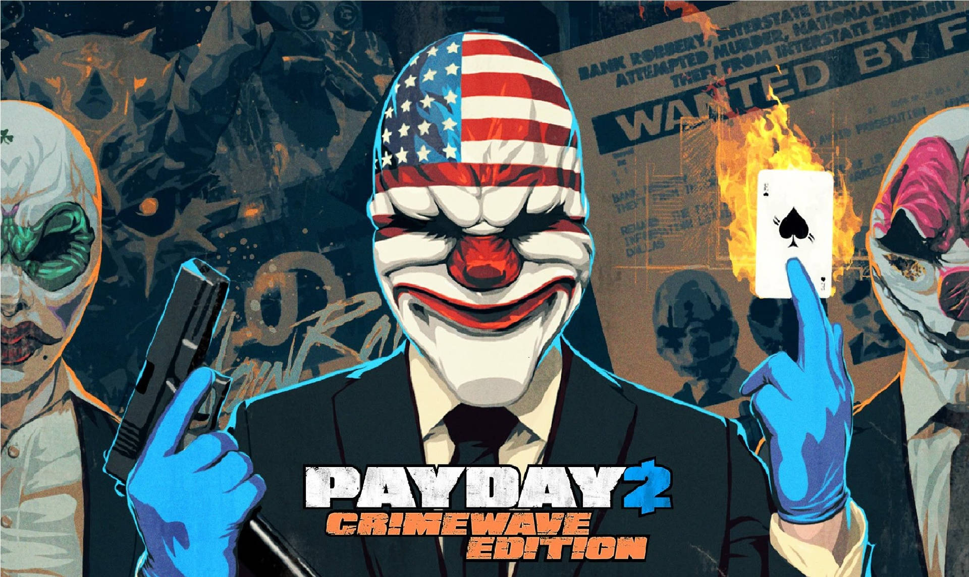 Video Game Payday 2 Crimewave Edition Poster