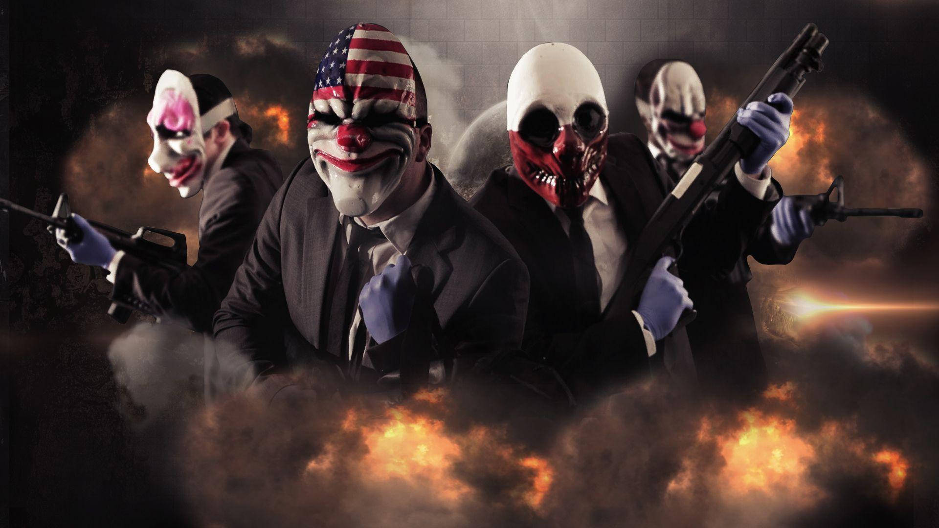 Video Game Payday 2 Gang Explosion Effect