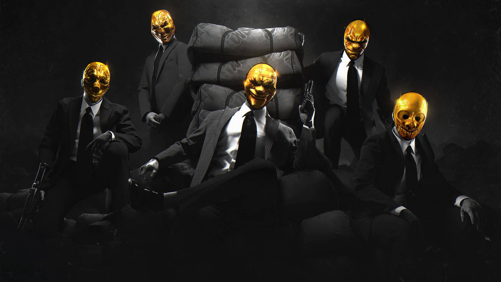 Video Game Payday 2 The Golden Crew Background