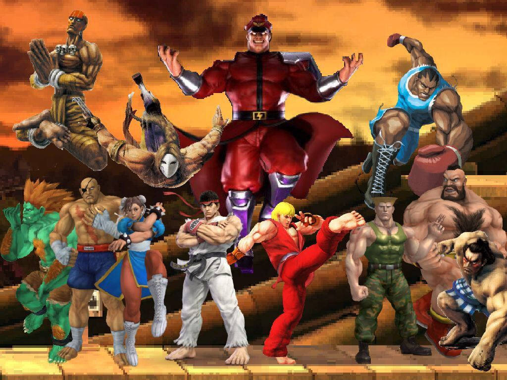 Video Game Street Fighter Ii Background