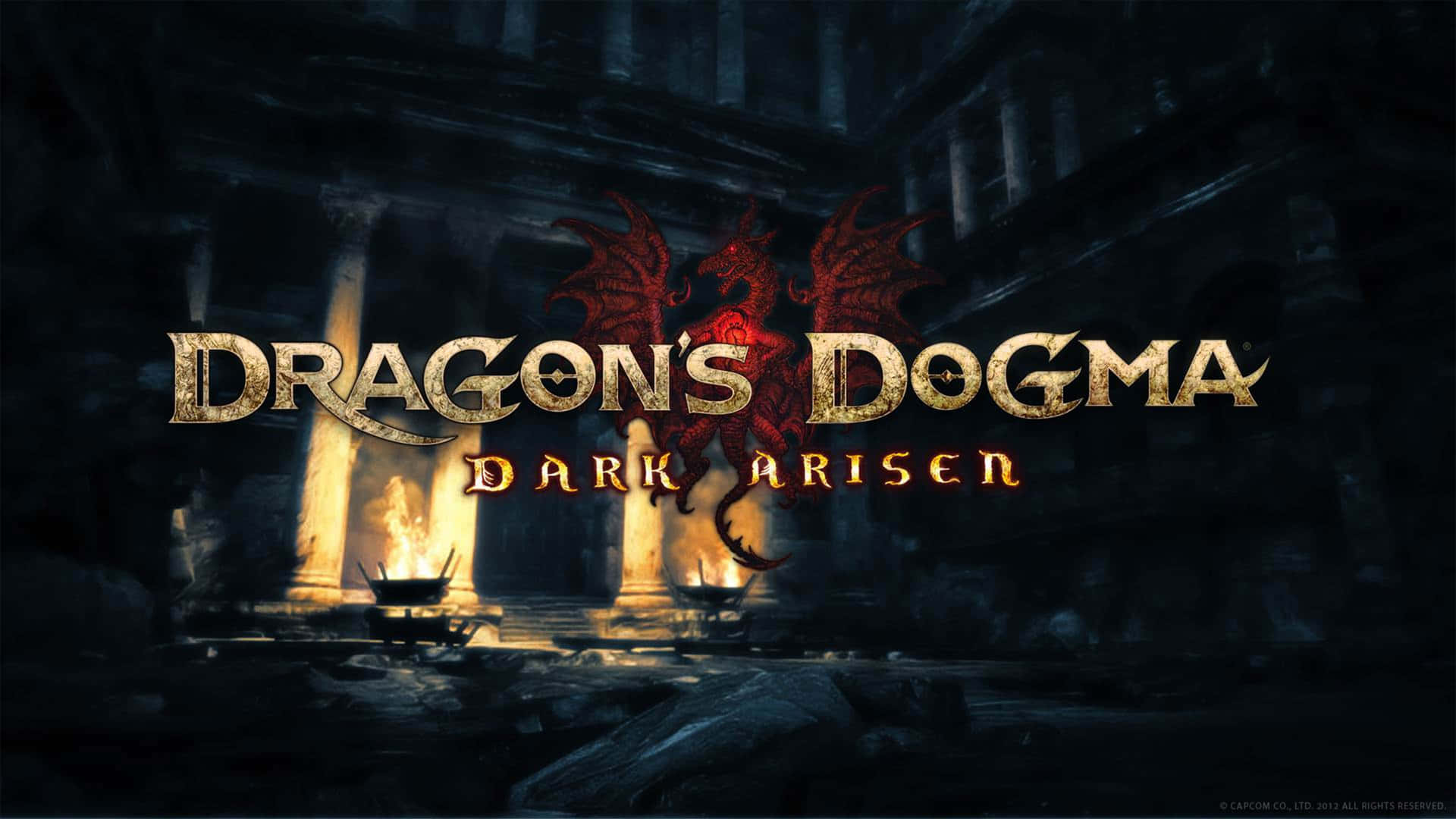 Video Game With Dogmatic Dragons Background