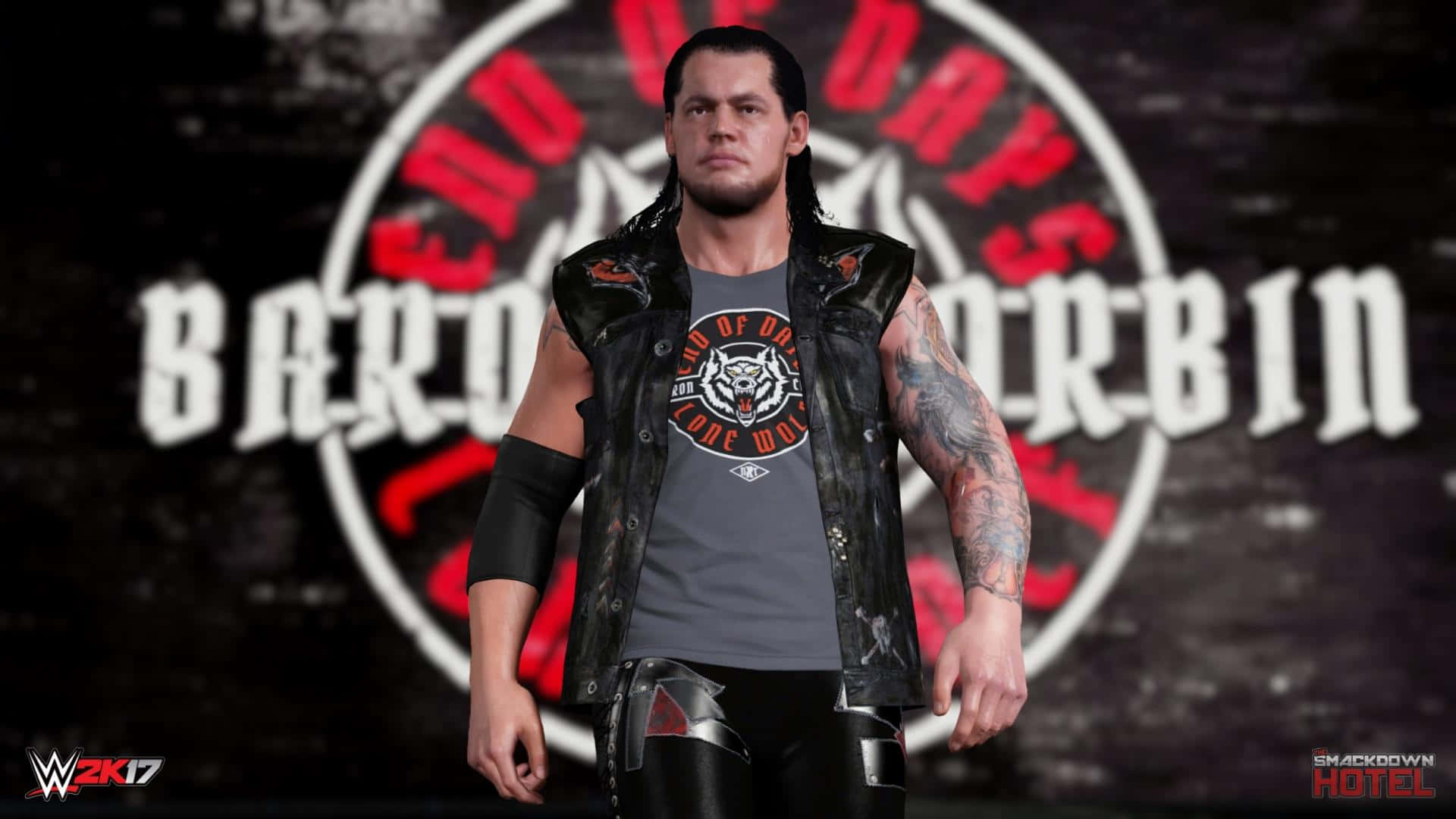 Video Game Wk217 Baron Corbin Background