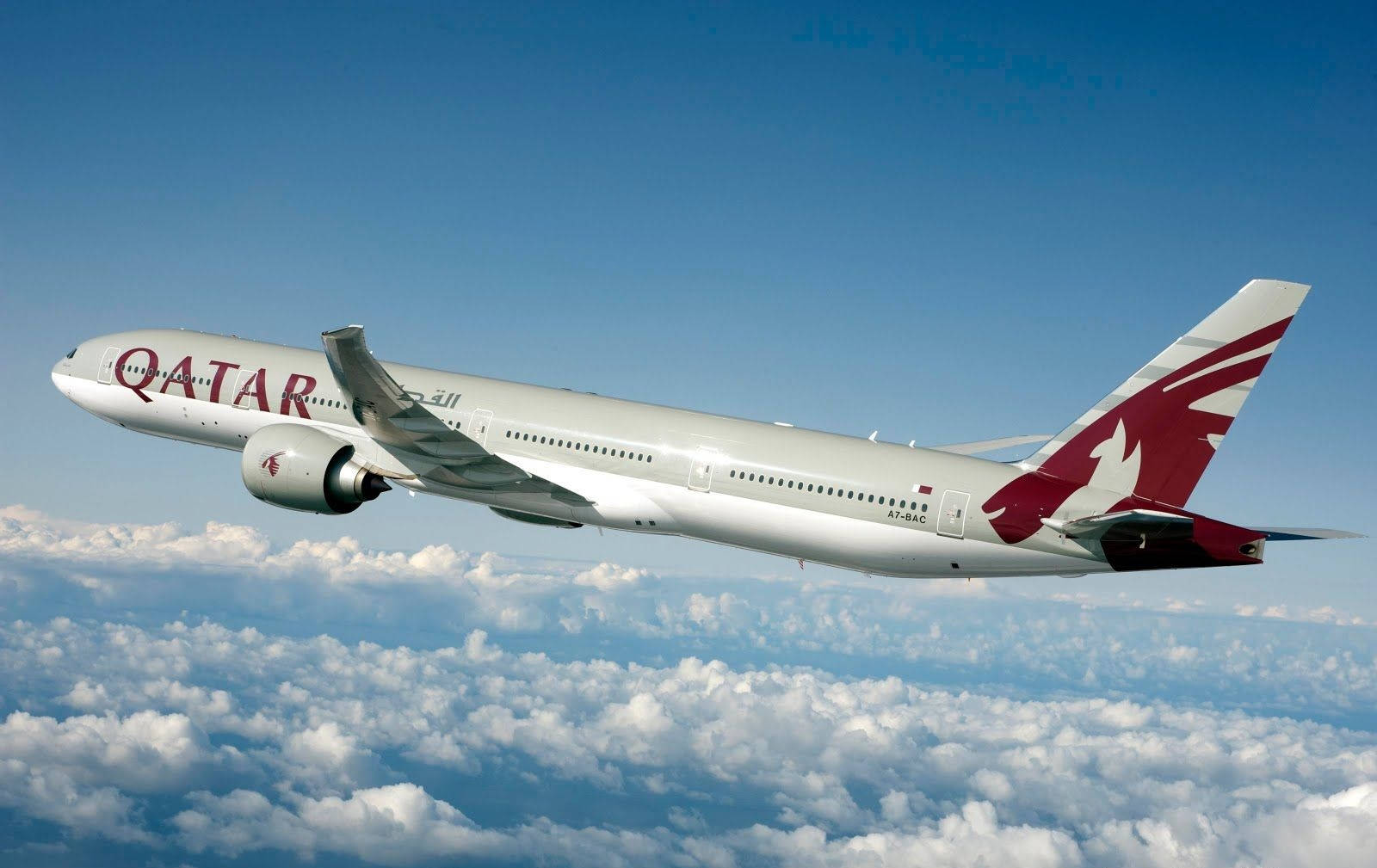 View From Above With Qatar Airways