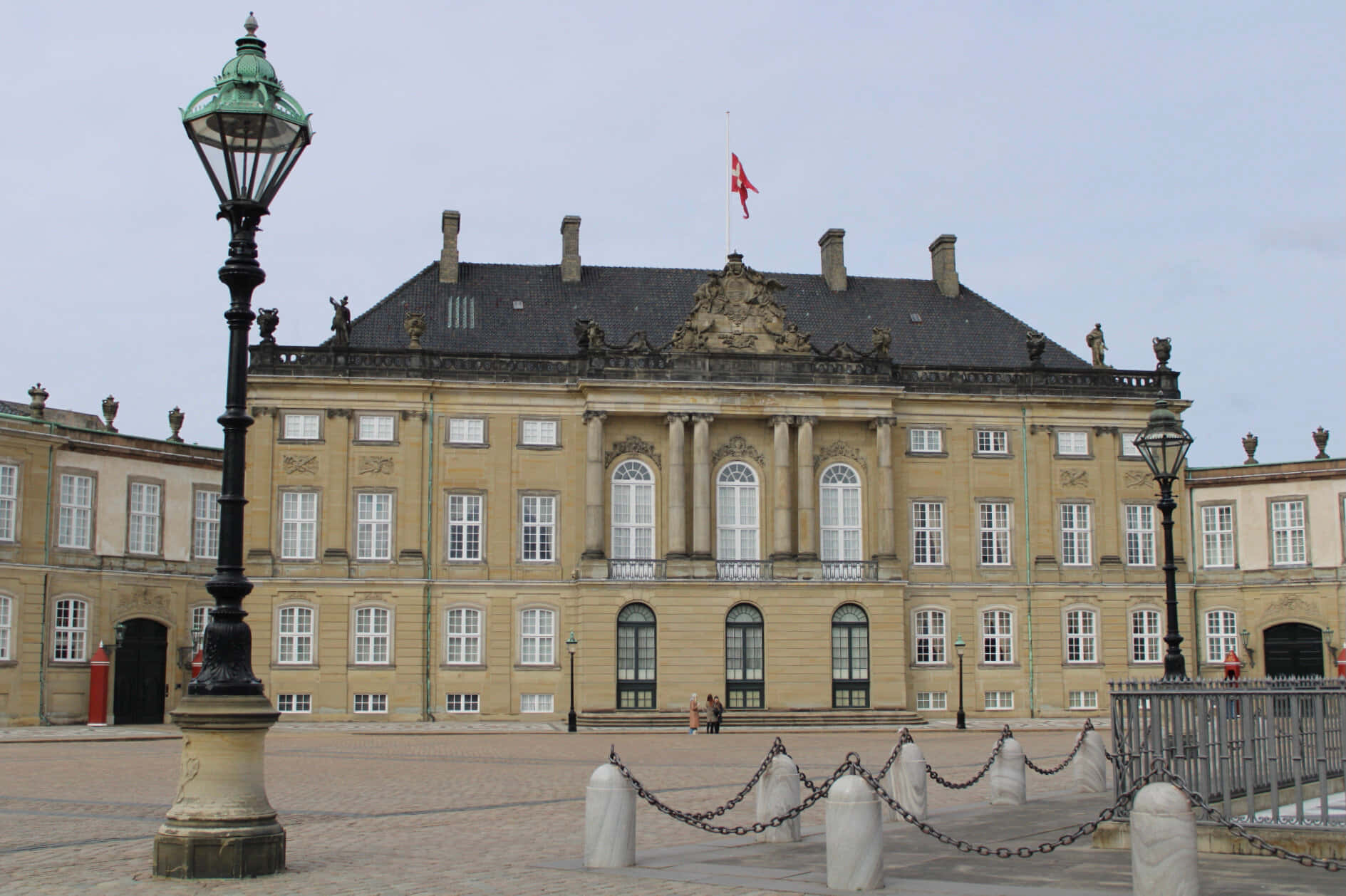 View In Amalienborg Palace Background