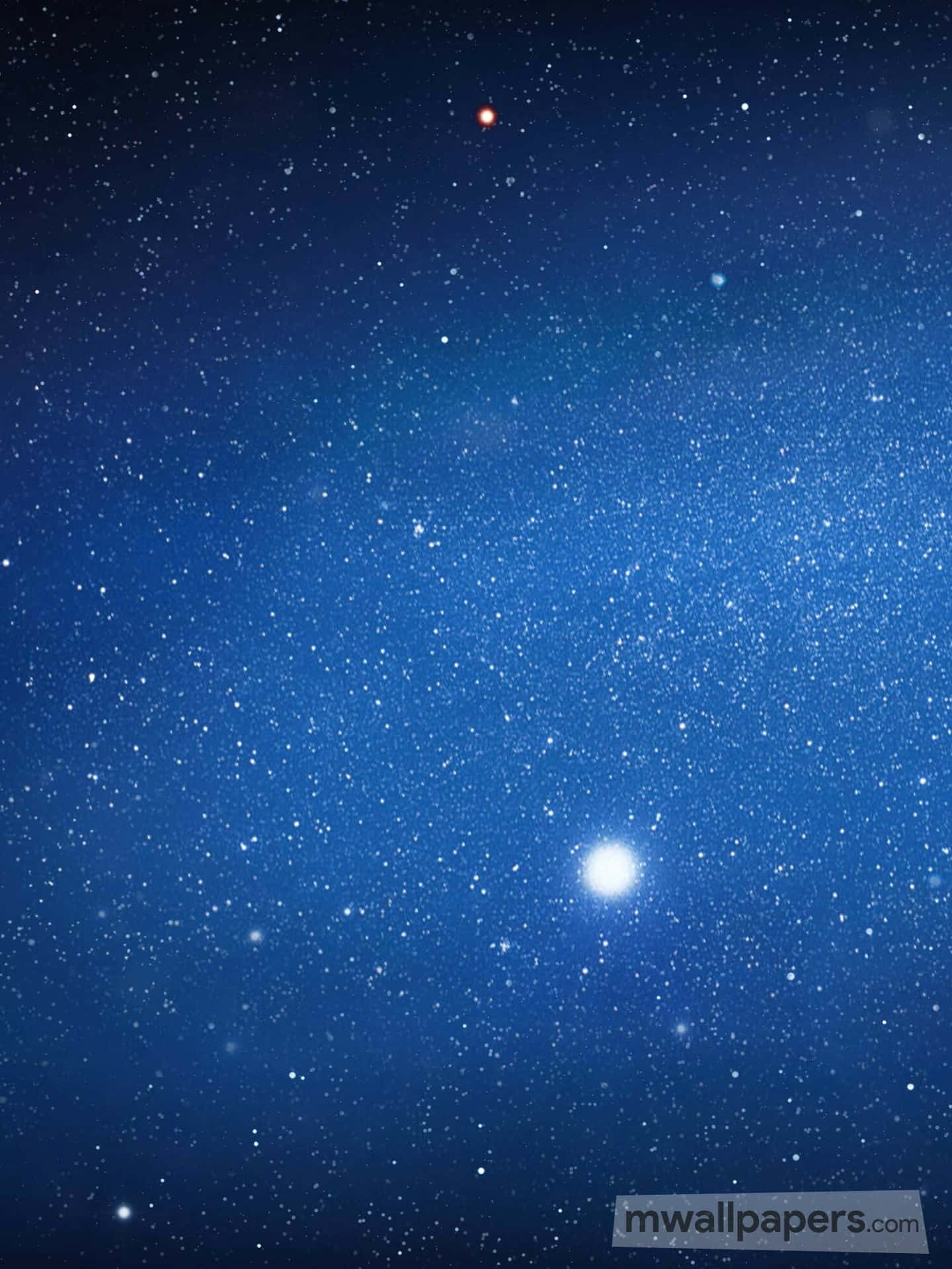 View Of A Star-filled Sky Background